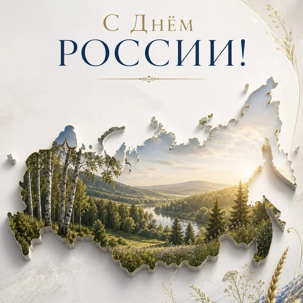 Сегодня мы отмечаем государственный праздник — День России! 🇷🇺

Наша страна — это великое наследие
