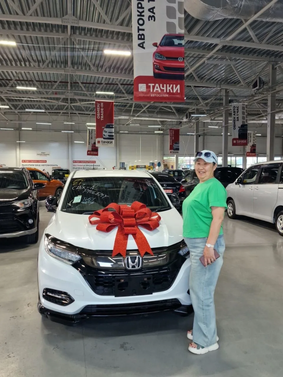ЛАРИСА, ПОЗДРАВЛЯЕМ С ПОЛУЧЕНИЕМ HONDA VEZEL! 🎉