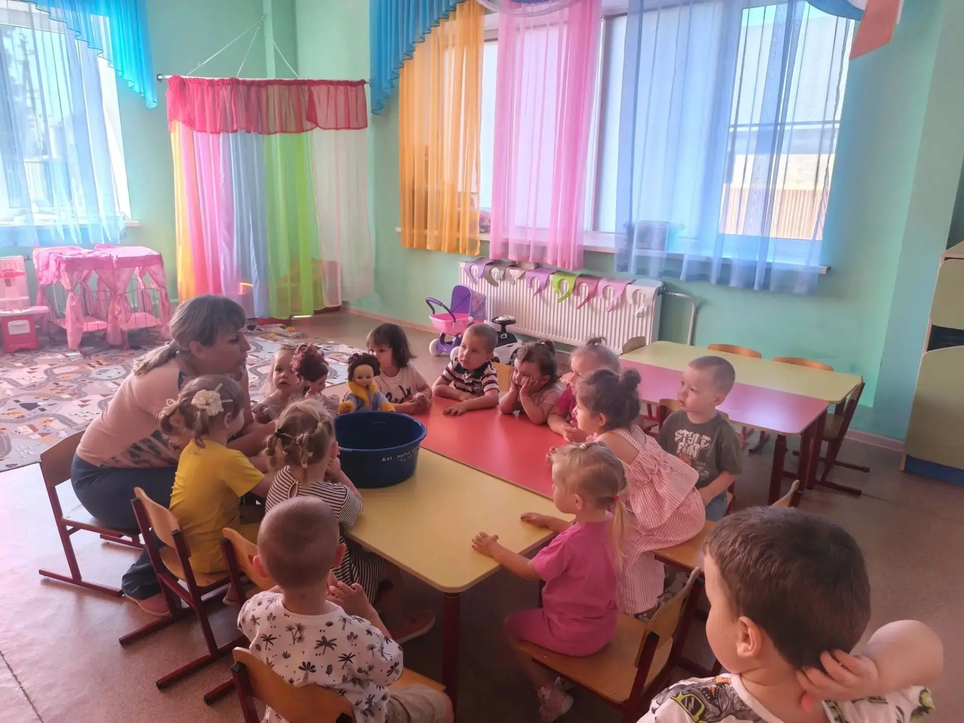 Воспитанники младшей группы «А» приняли активное участие в тематическом досуге «Чистая ...