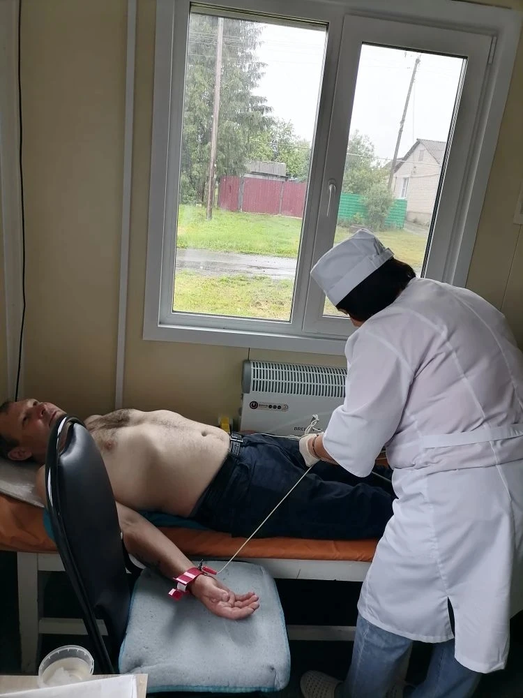 Диспансеризации на ФАП с. Каменка.  Осмотрено 13 человек. В рамках диспансеризации прои...