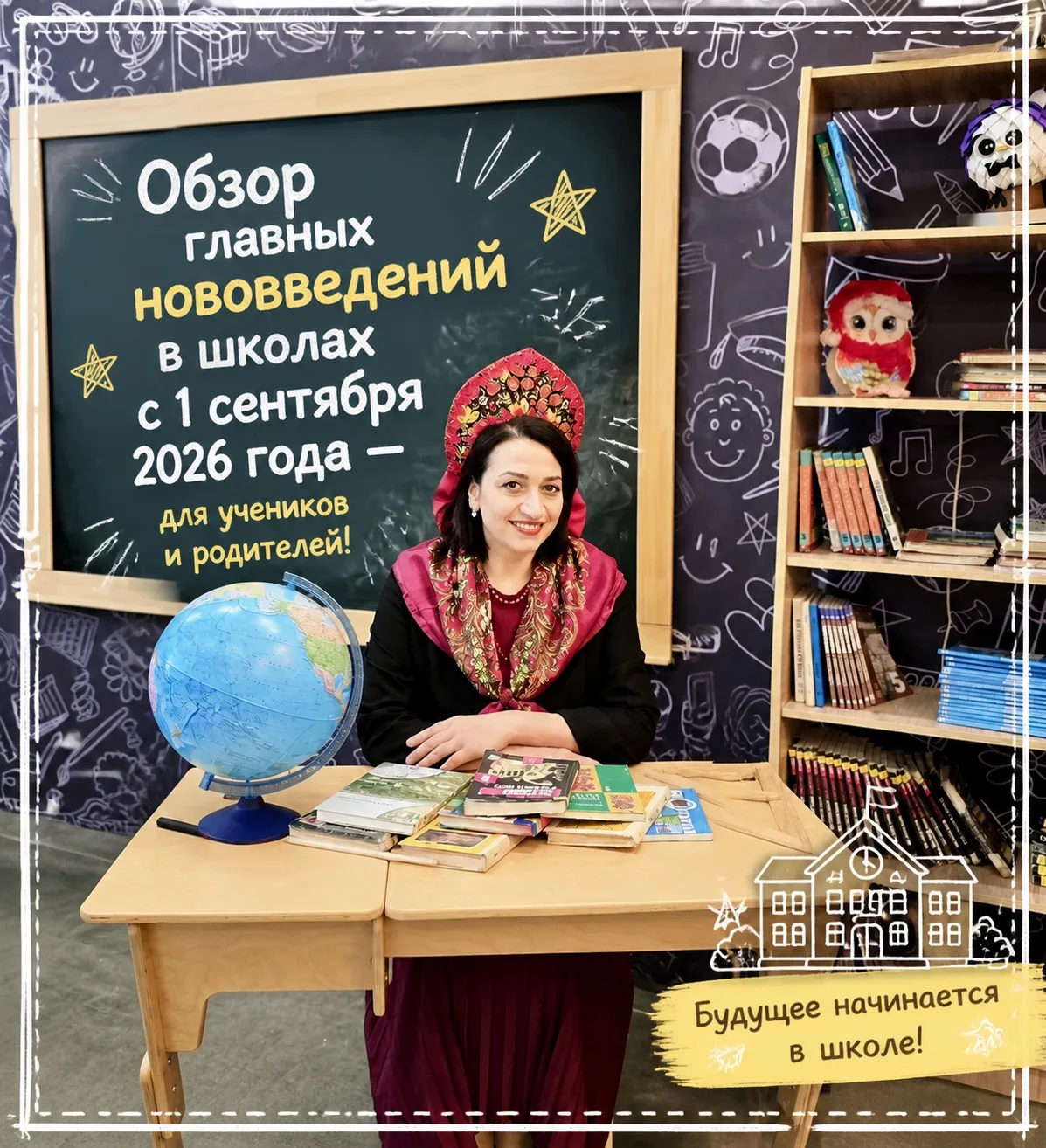 Обзор главных нововведений в школах с 1 сентября 2026 года — для учеников и родителей!
