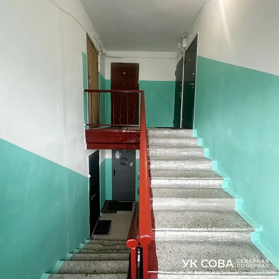 Рады сообщить, что ремонтные работы в 1-м подъезде дома № 19 по ул. Егорова закончены.