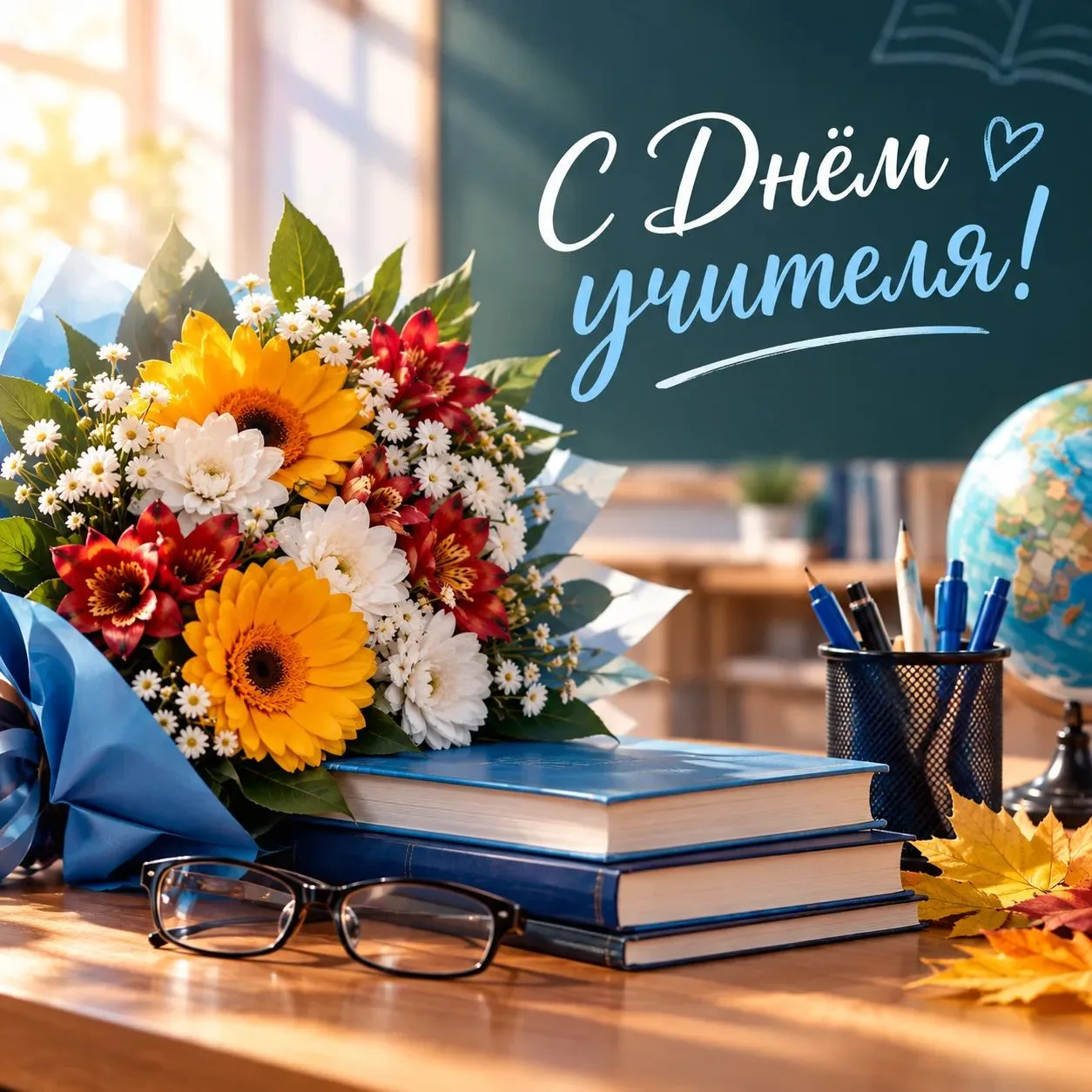 📚 С Днём учителя!