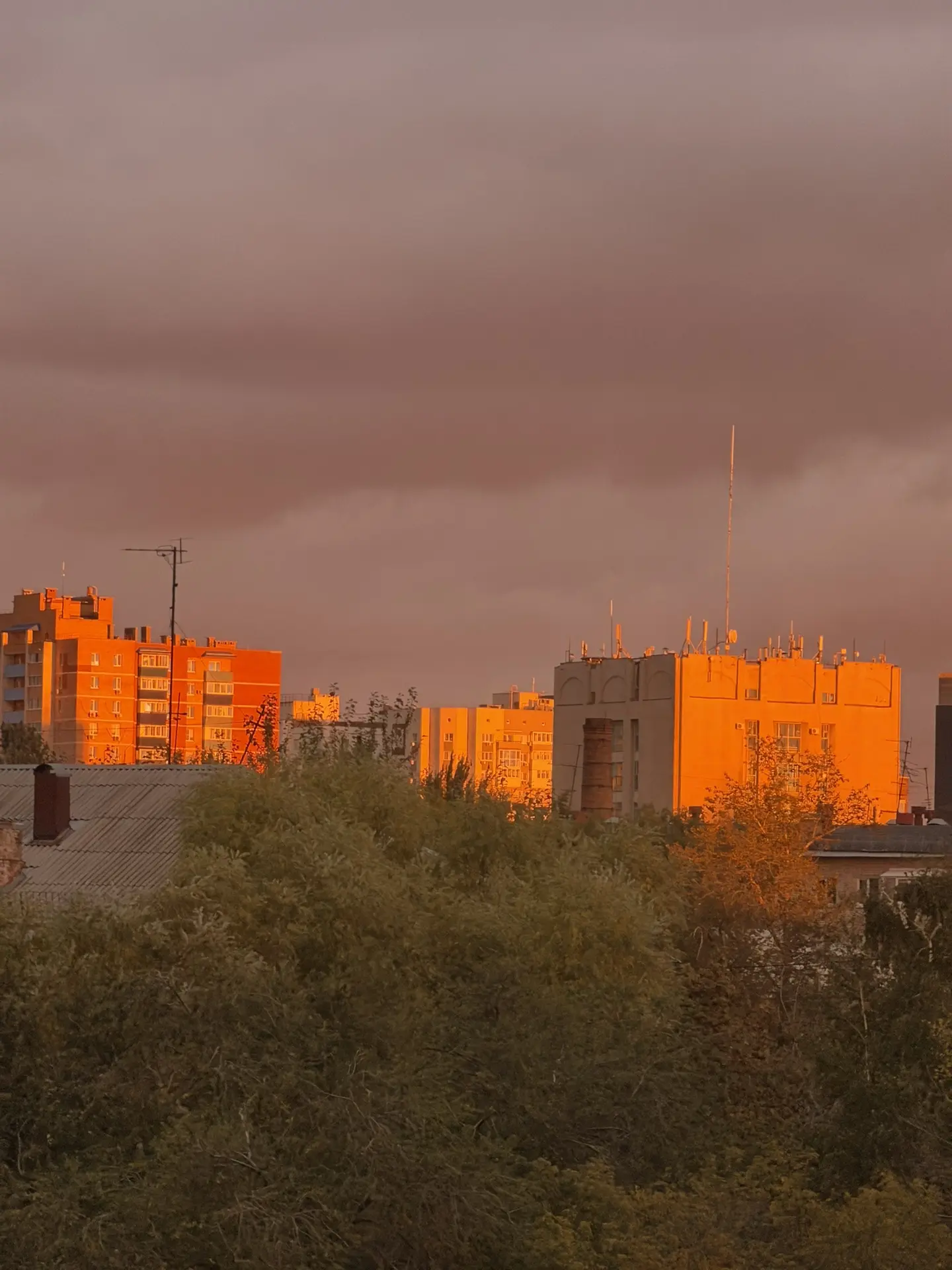 😍Самара в лучах заката