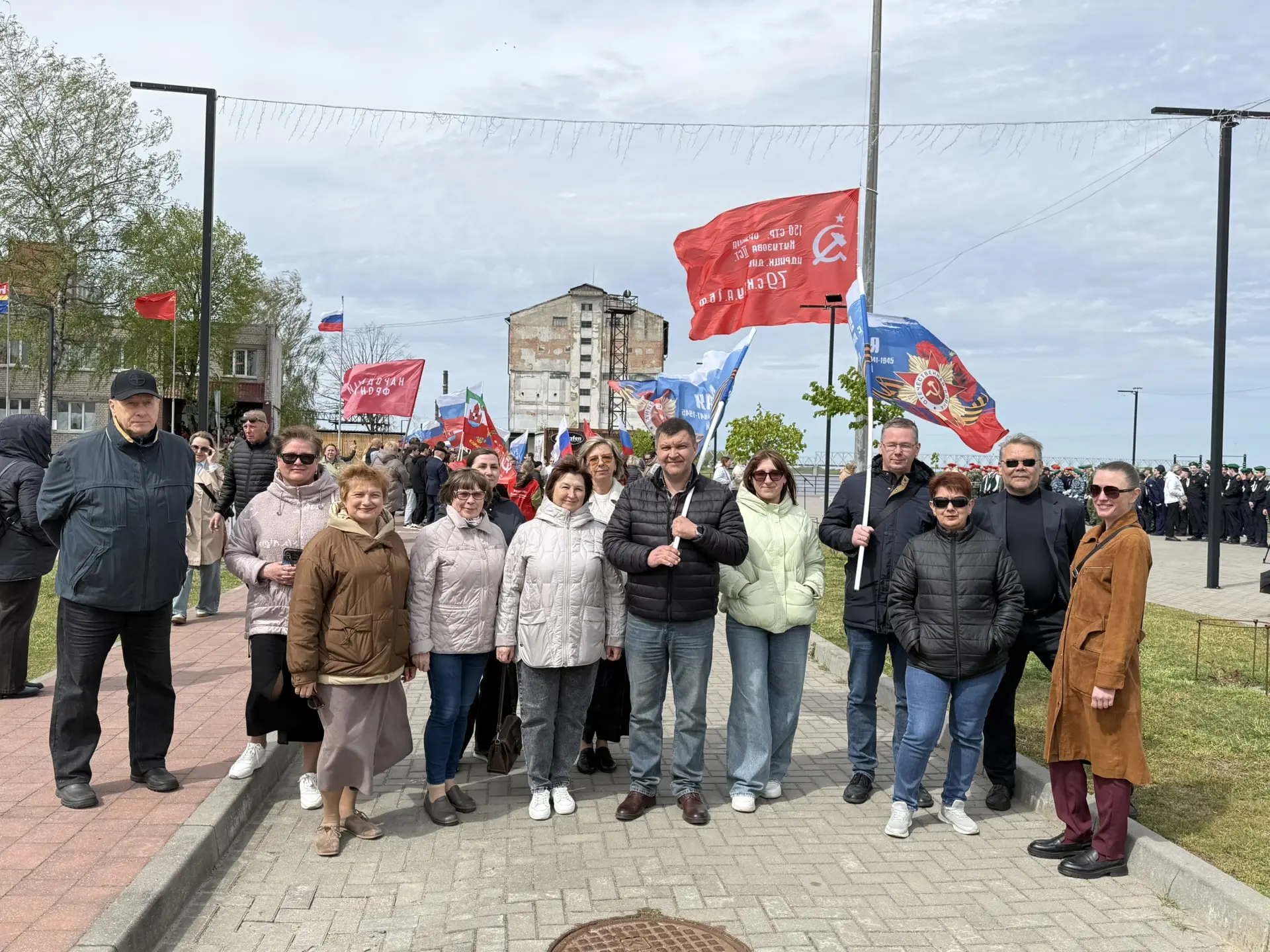 Коллектив МП «Советсктеплосети» принял участие в мероприятии, посвященном торжественном...