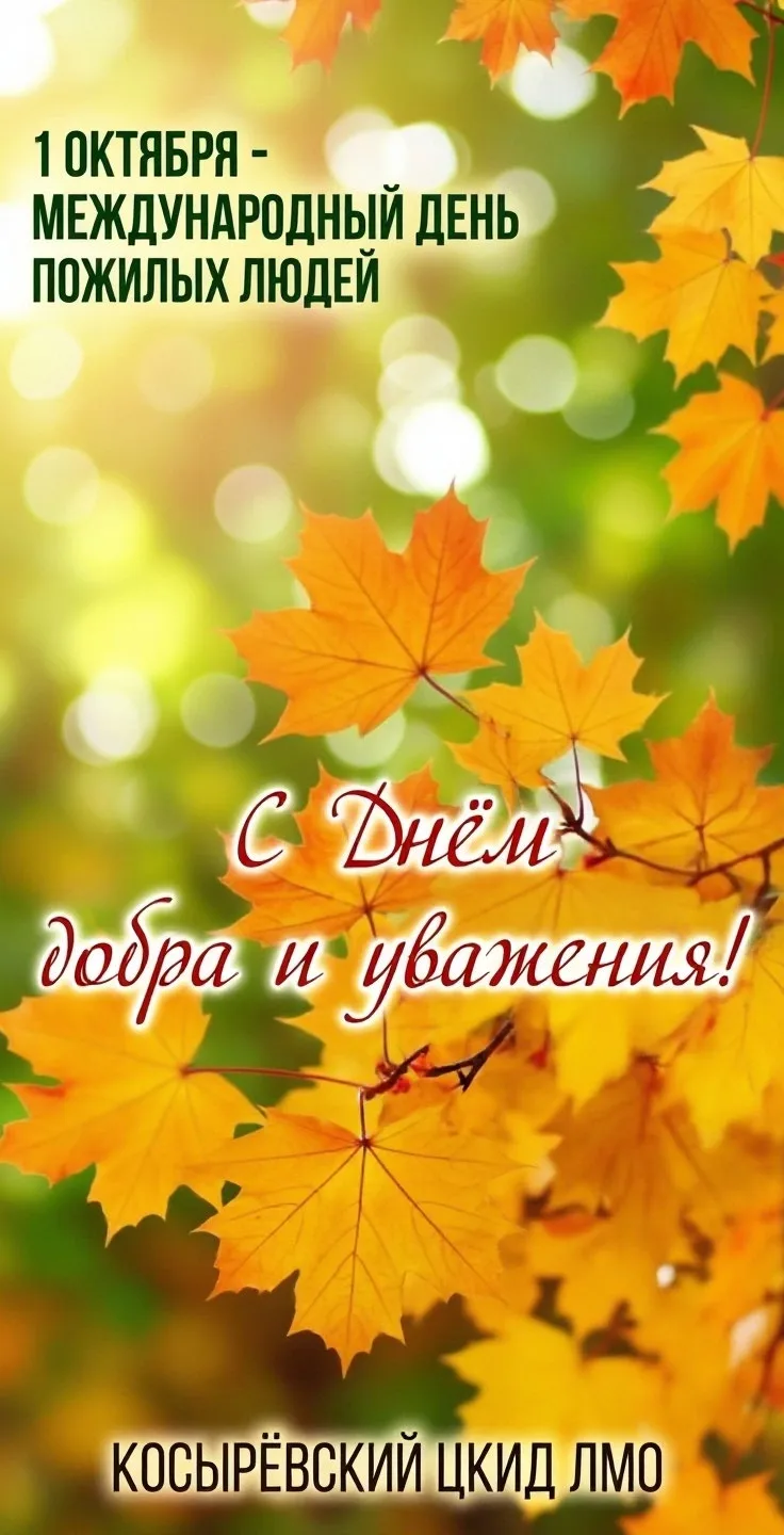 #1октября #праздник #ДеньДобраиУважения #ДеньПожилыхЛюдей #КосырёвскийЦКиД #Косыревка #...