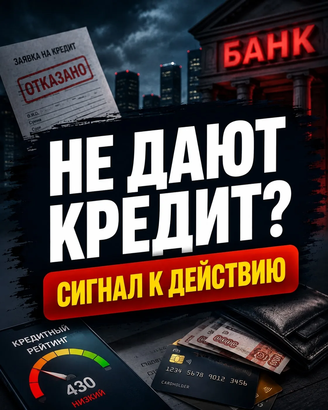 Кредитный тупик: почему банки отказывают 83% заемщиков и что делать дальше?