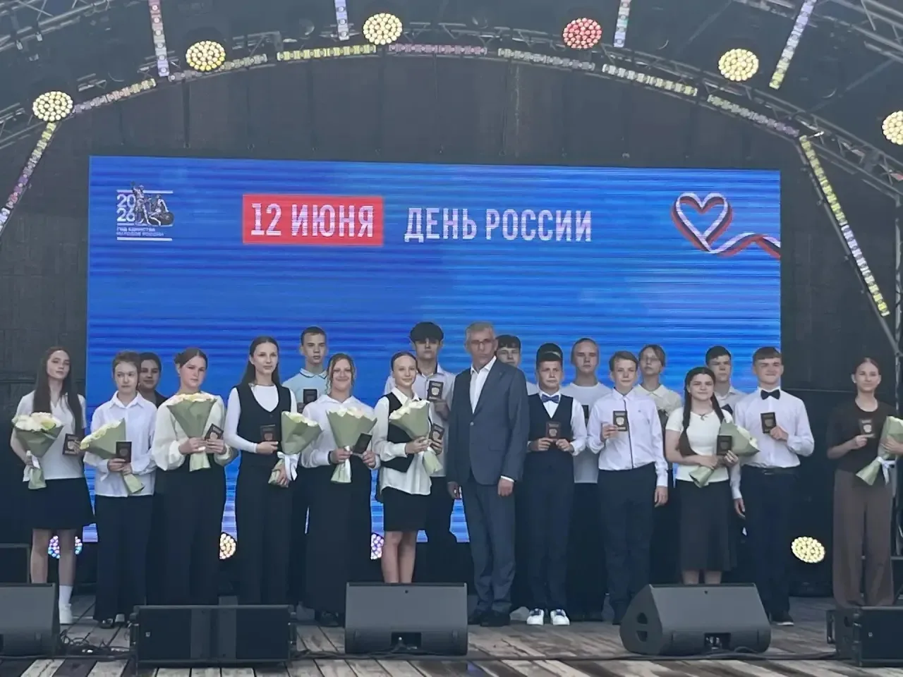 12 июня 2026 года, в День России, на Казанской набережной Тулы состоялась церемония вру...