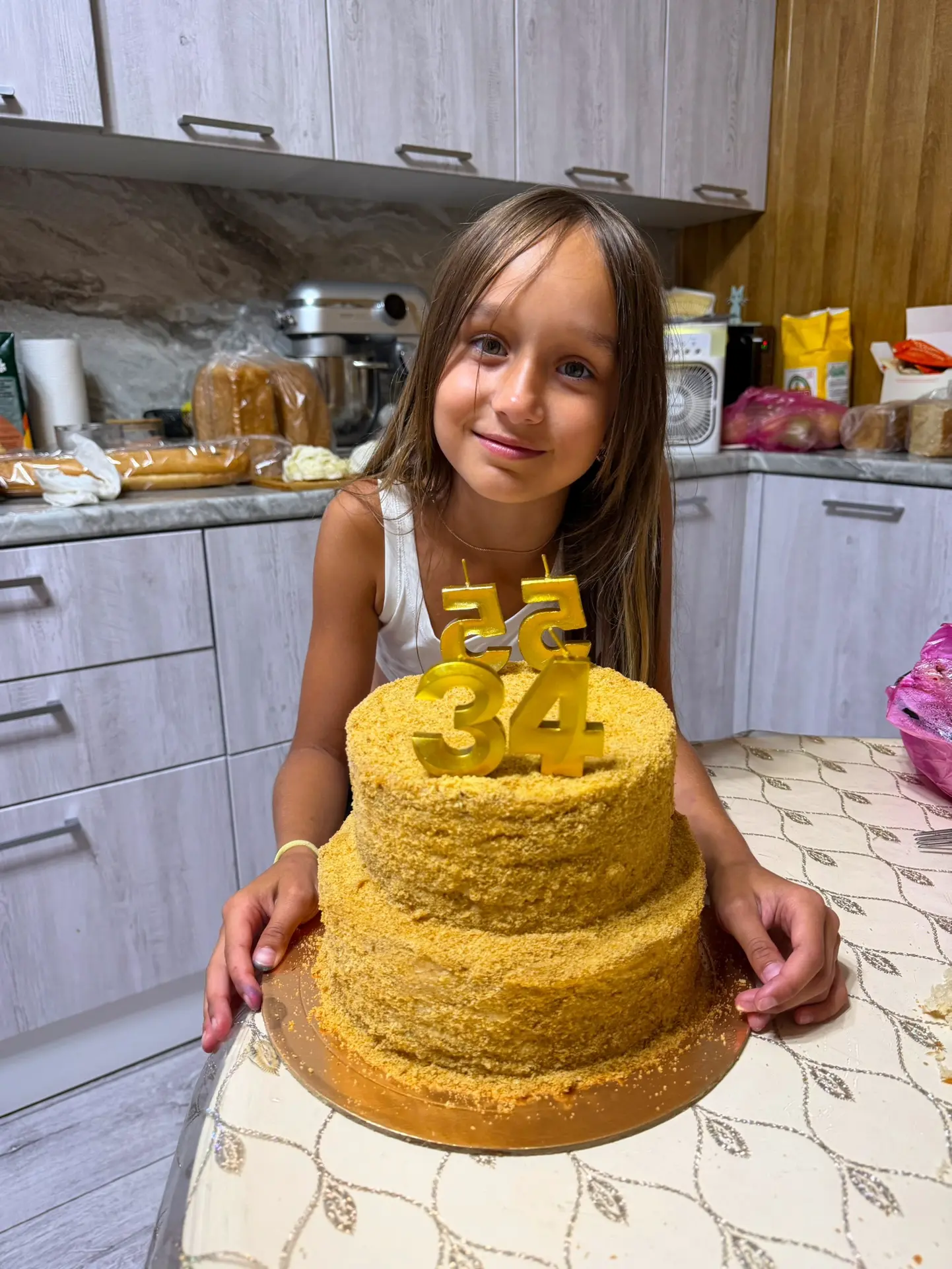 На др мне и маме от кызымки🌸😍❤️все сама🙏Собханалла Машаллах 🙏