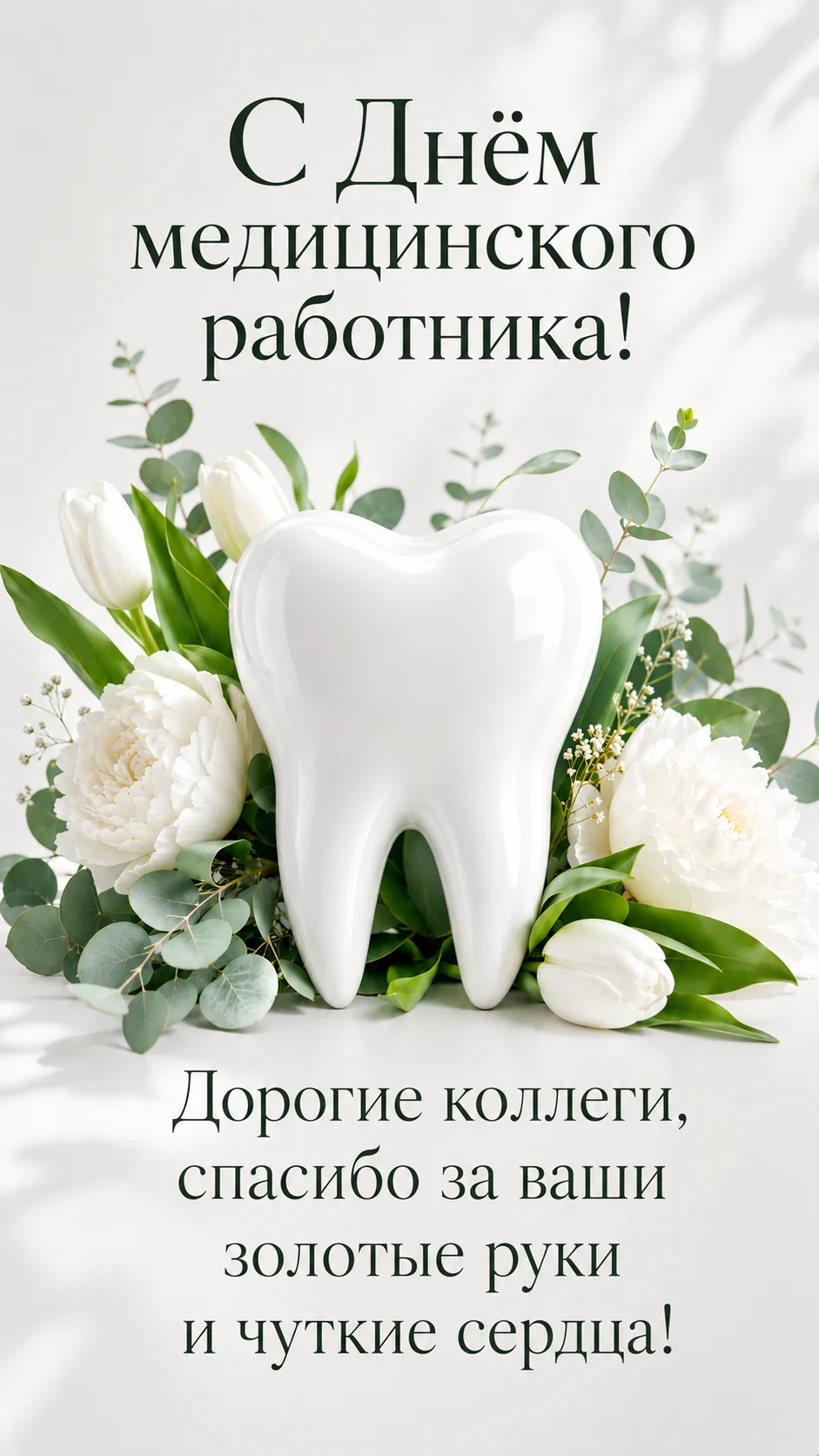 С Днём медицинского работника! ❤️

Сегодня особенный день, когда мы поздравляем всех, кто связал сво