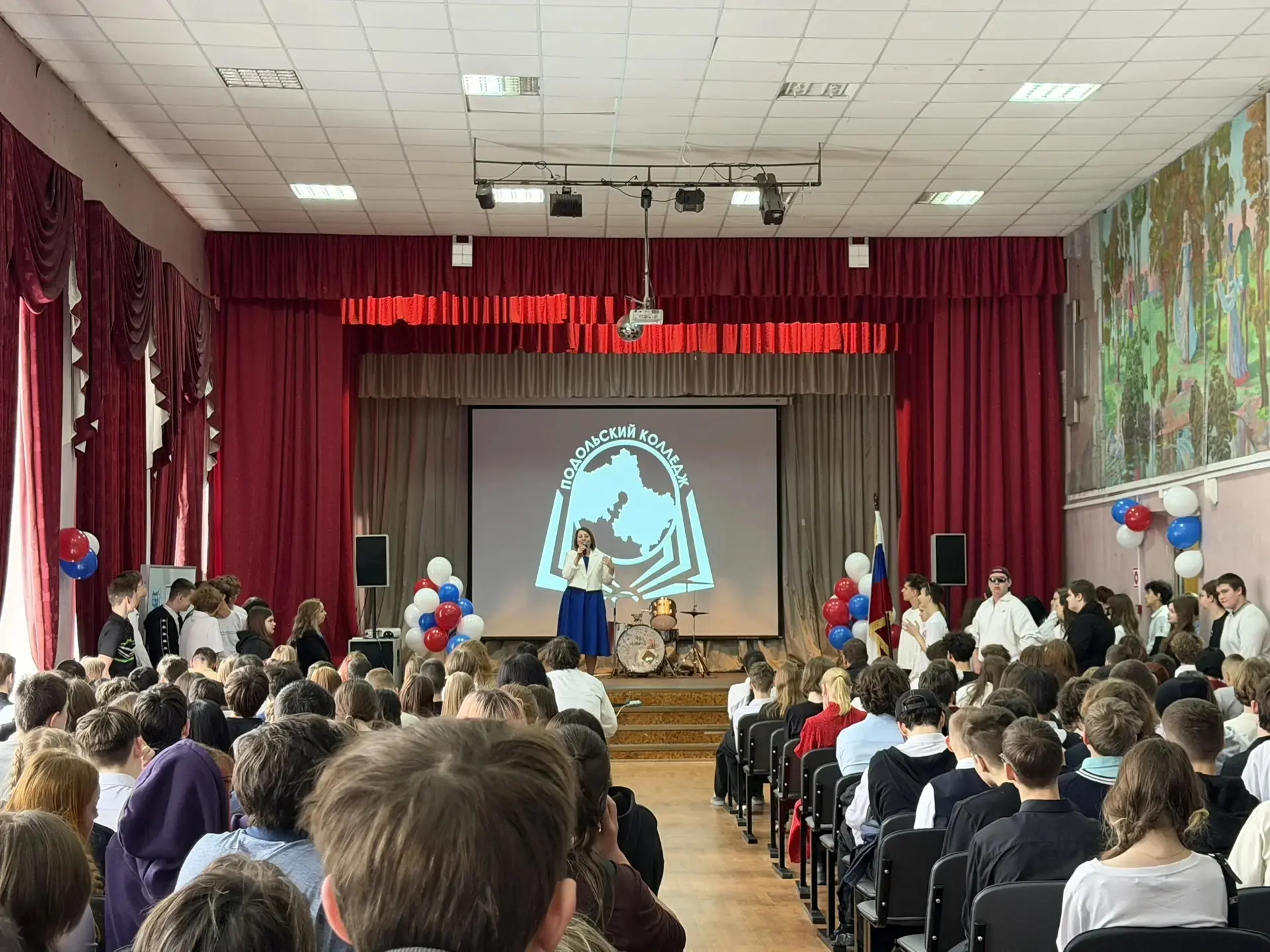 🇷🇺03.03.2026🇷🇺 ПРОФОРИЕНТАЦИЯ  Сегодня наши гимназисты приняли участие в фестивале профессий "Путь н