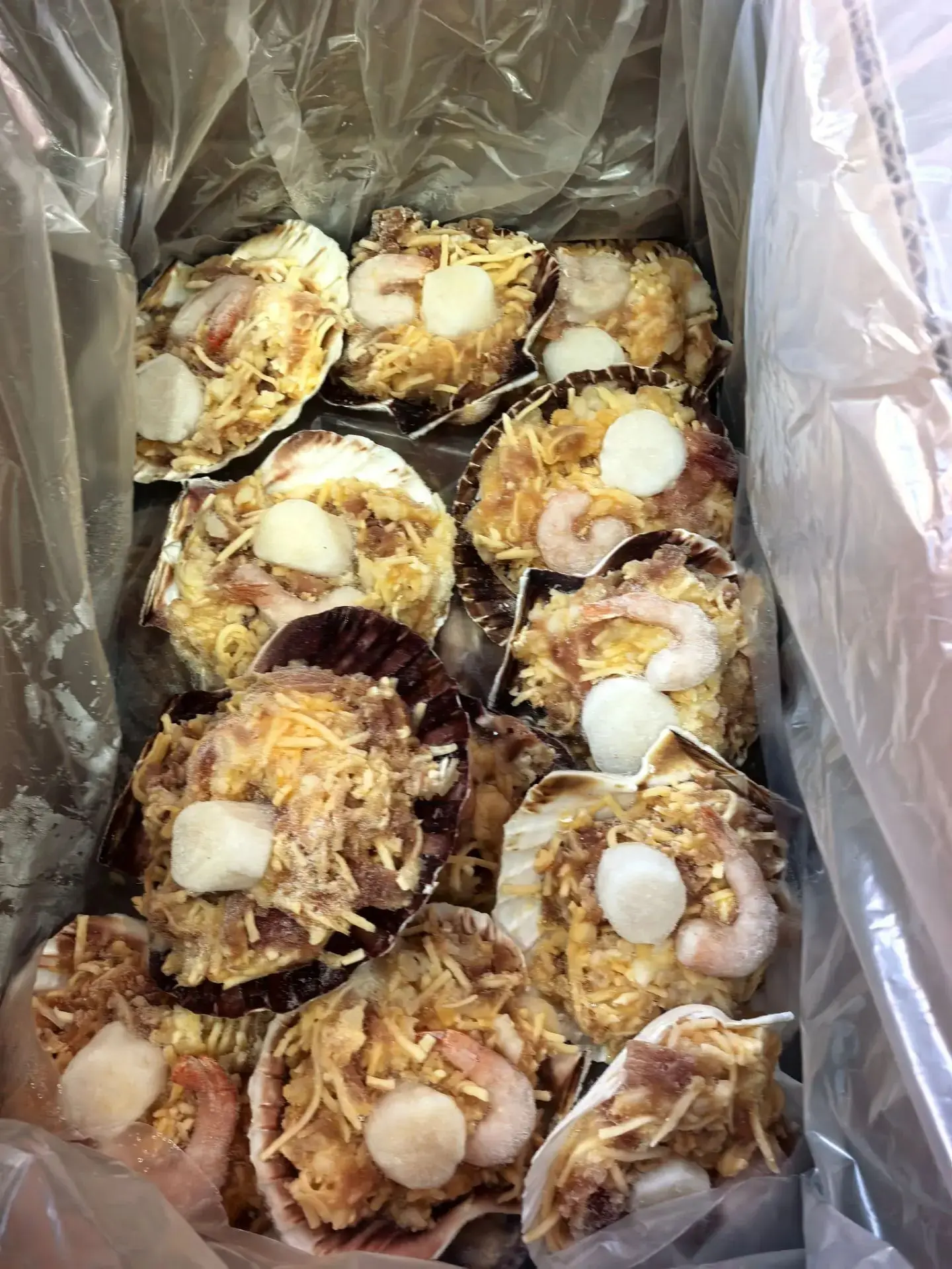 Гребешок с морепродуктами 1250 руб/кг