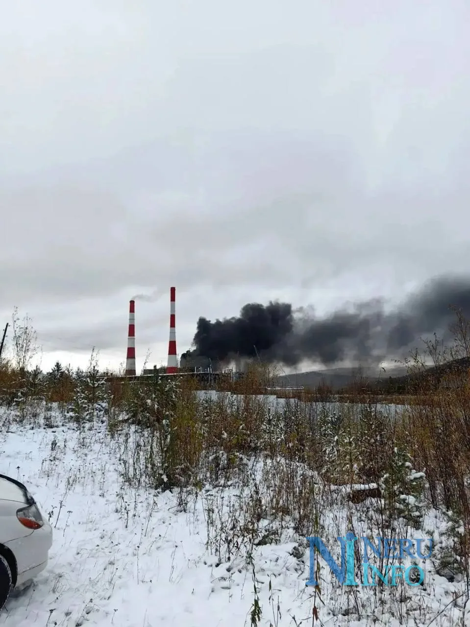 Пожар на территории Нерюнгринской ГРЭС ликвидирован