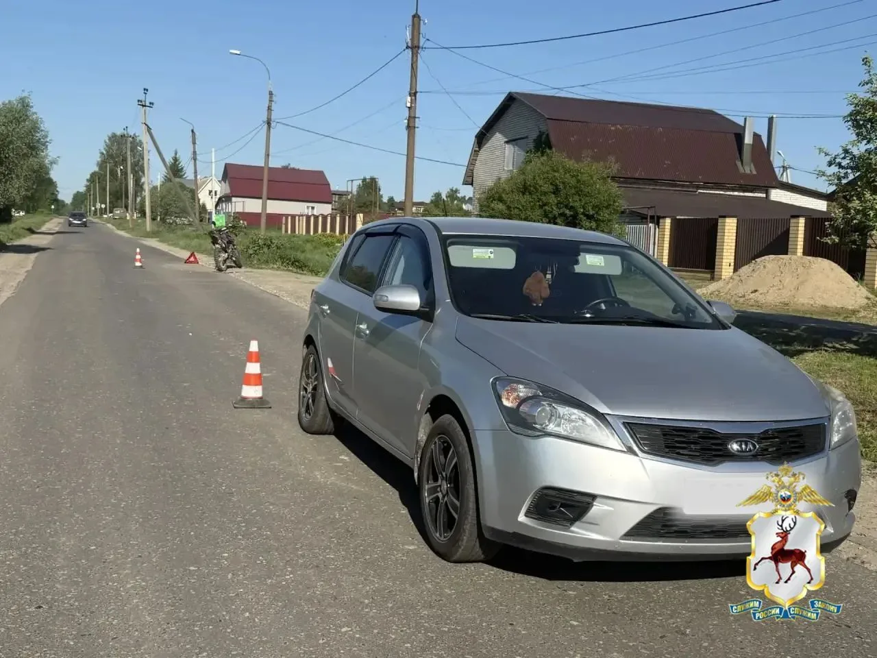 В Выксунском округе завершено расследование уголовного дела об автоаварии с мотоциклом