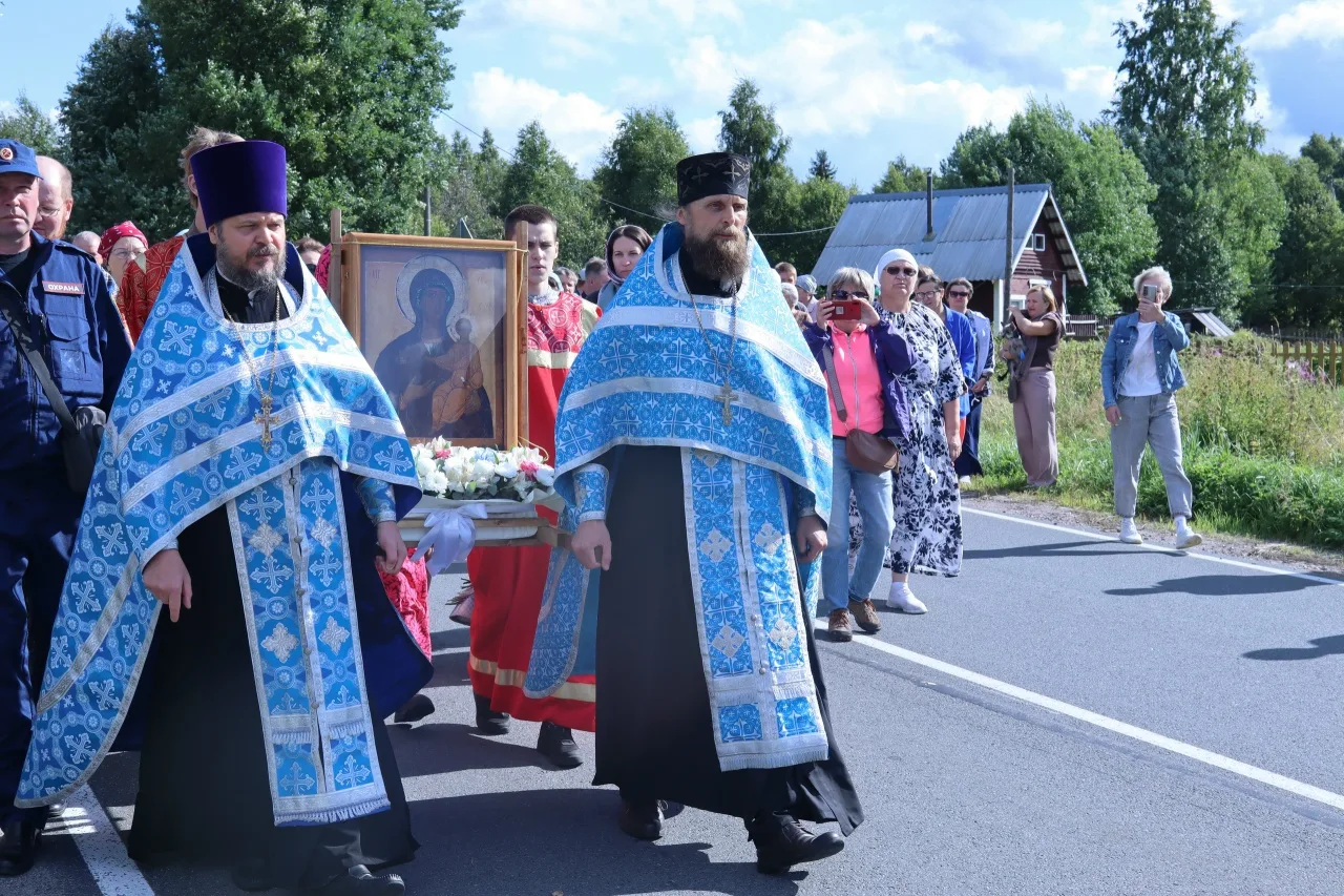 Икона «Богоматерь Одигитрия Смоленская» в Кинерме.