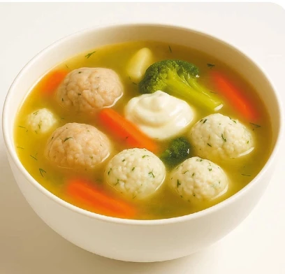 СУП С ТВОРОЖНЫМИ КЛЕЦКАМИ
