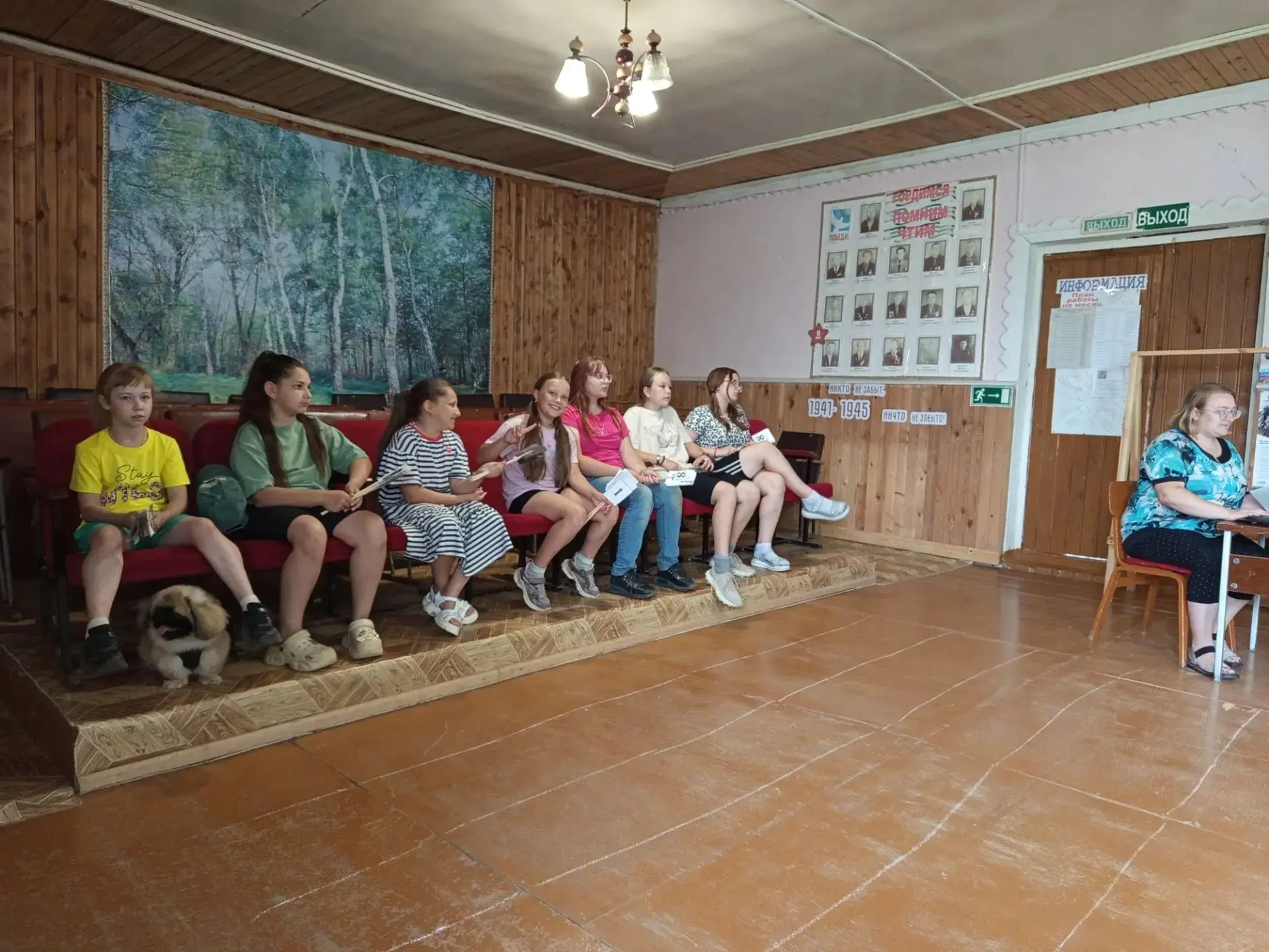 22 июля в Савинском СДК началась вторая смена разновозрастного отряда "Росиночка". День начался с ве