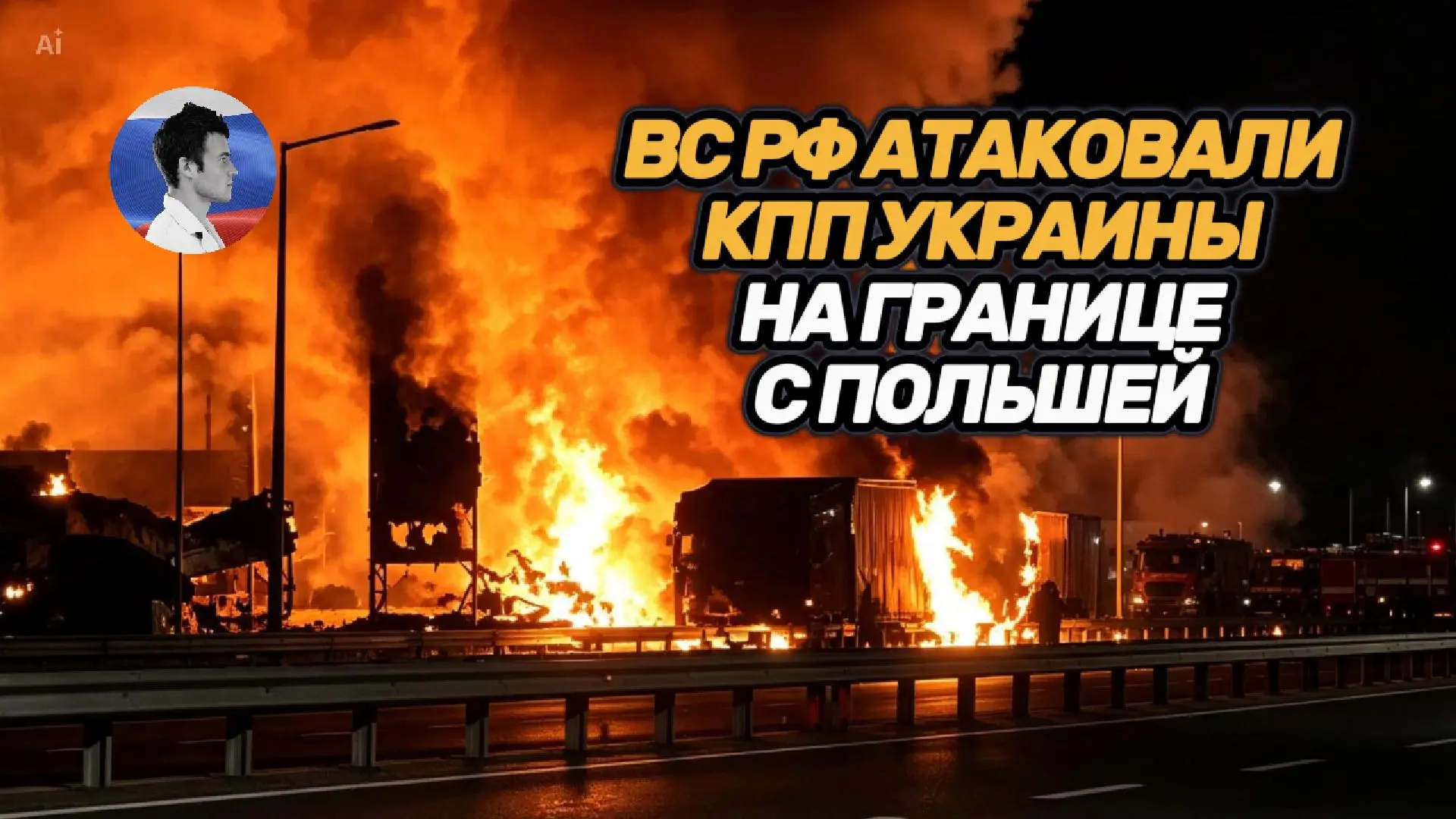 Первый удар по украинской КПП на границе с Польшей. Опасения Туска сбылись