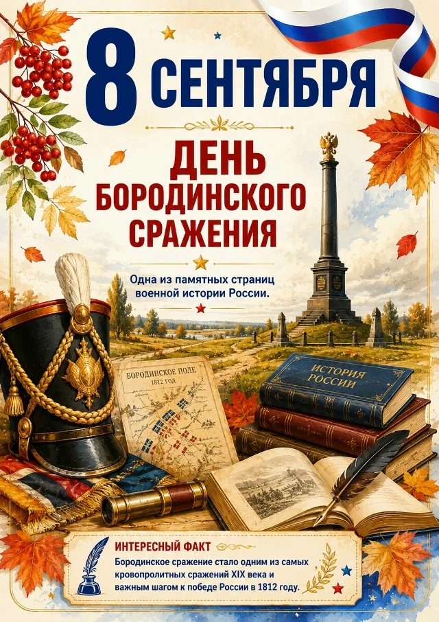 День Бородинского сражения 🇷🇺