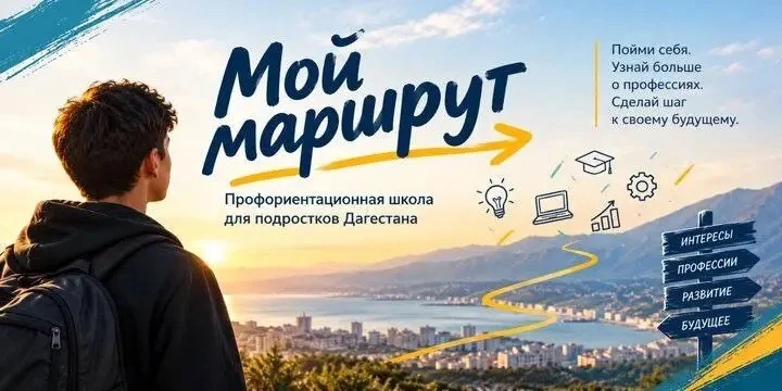 В Дагестане стартовал конкурсный отбор участников проекта «Мой маршрут: профориентацион...