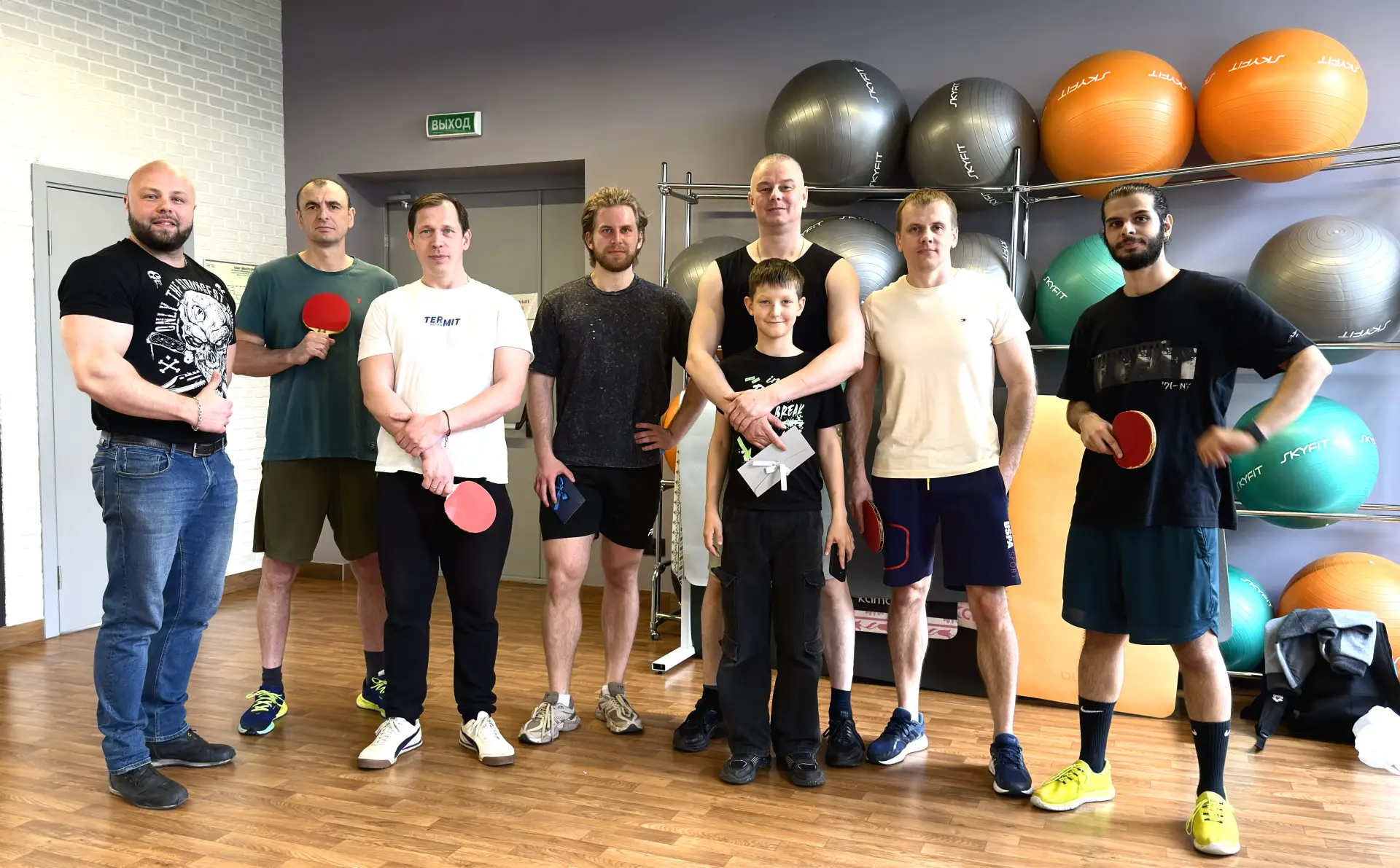 🏓 Сегодня в Фитнестерре прошел очередной теннисный батл! Азарт, быстрые подачи, неожид...