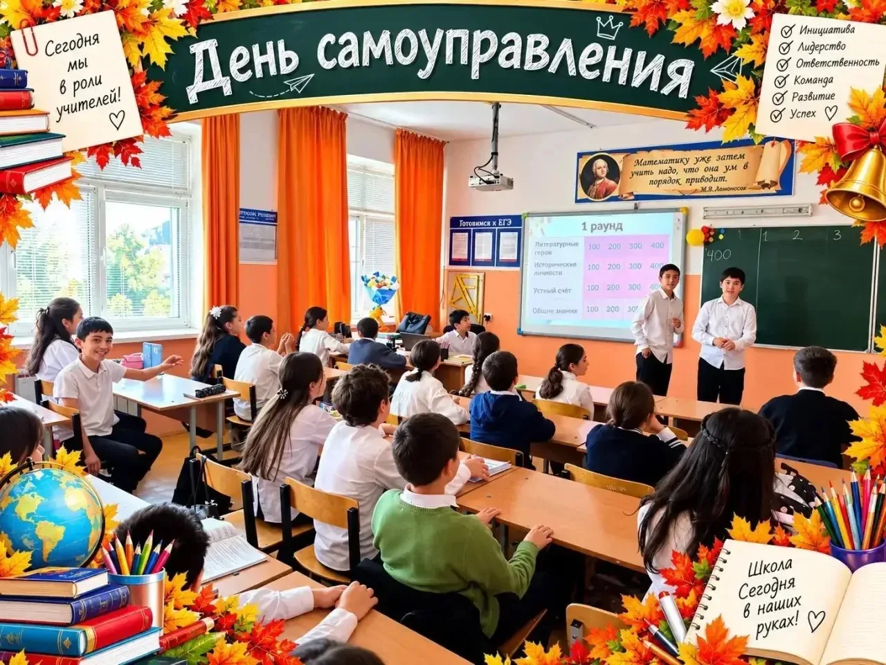📃В школах Новолакского района прошел День самоуправления