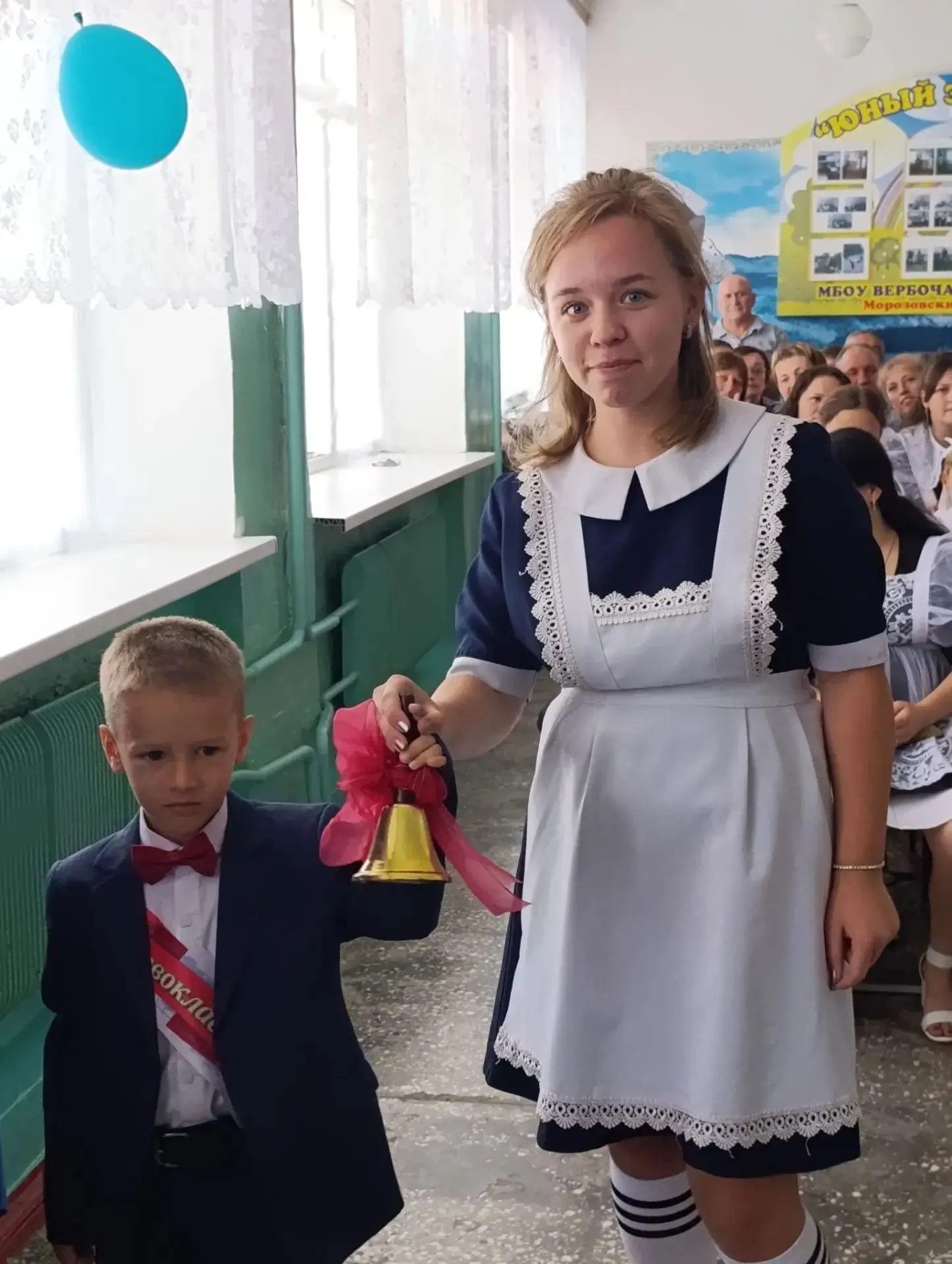 В Вербочанской школе ярко и торжественно отметили День знаний — 1 сентября стало настоя...