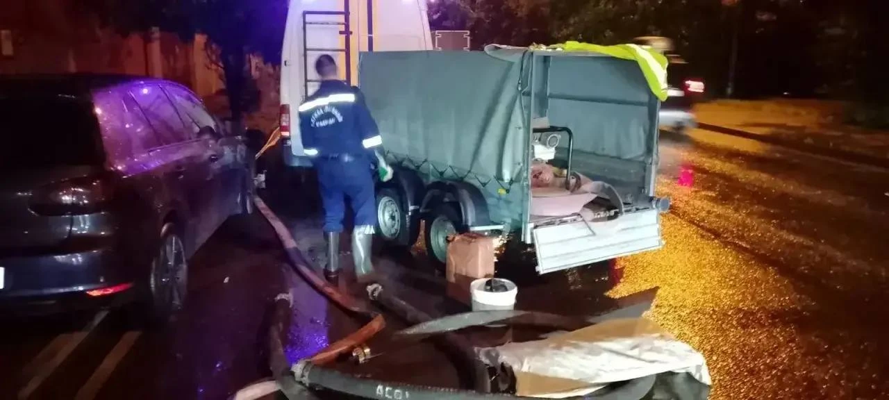 В разных районах Краснодара сегодня отмечаются значительные подтопления после проливного дождя  Сейч