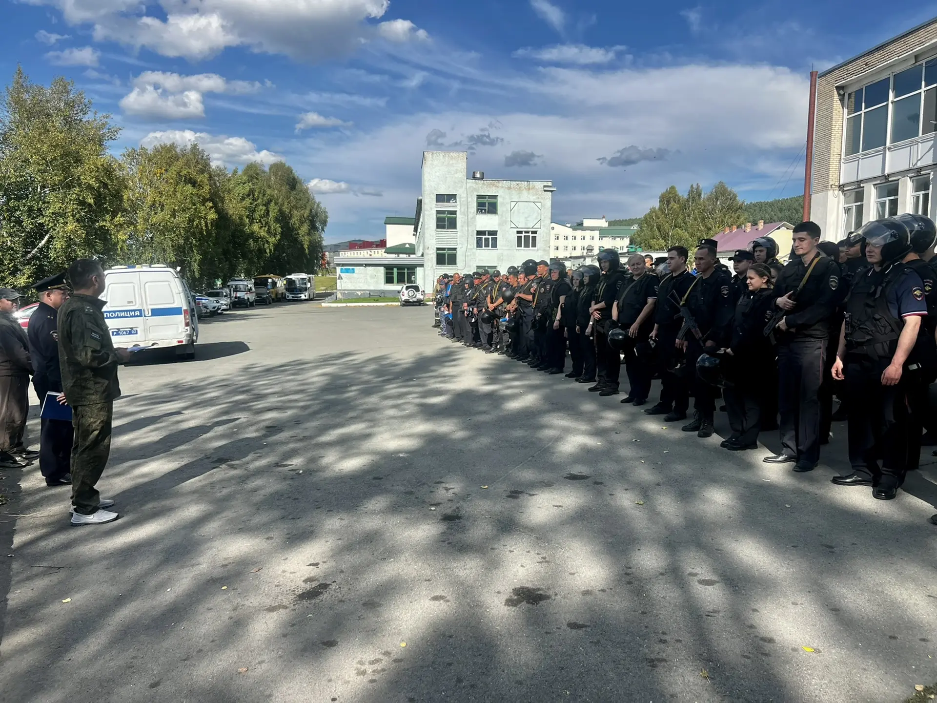 Сегодня на территории Белорецкого района состоялись плановые антитеррористические учени...