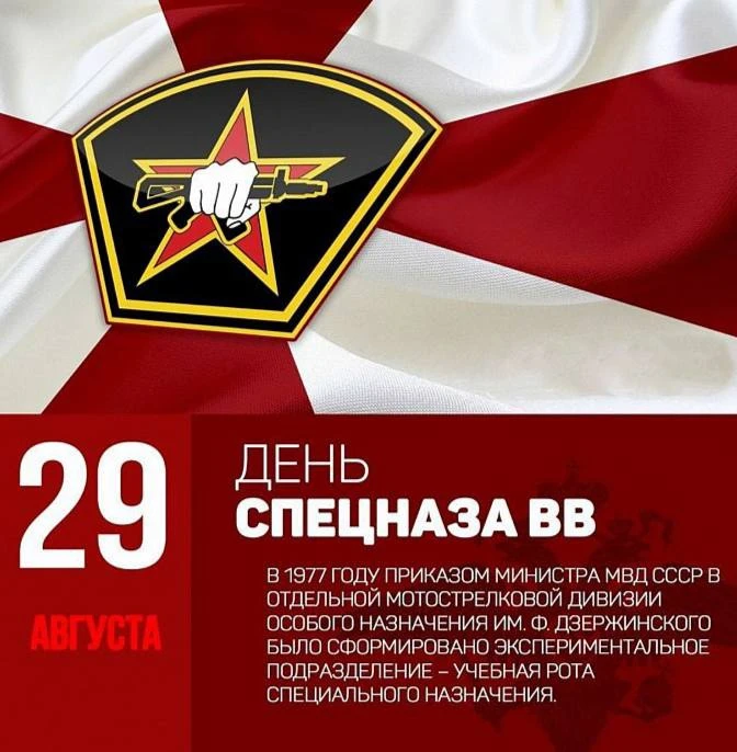 Сегодня отмечается день подразделений специального назначения внутренних войск МВД России.