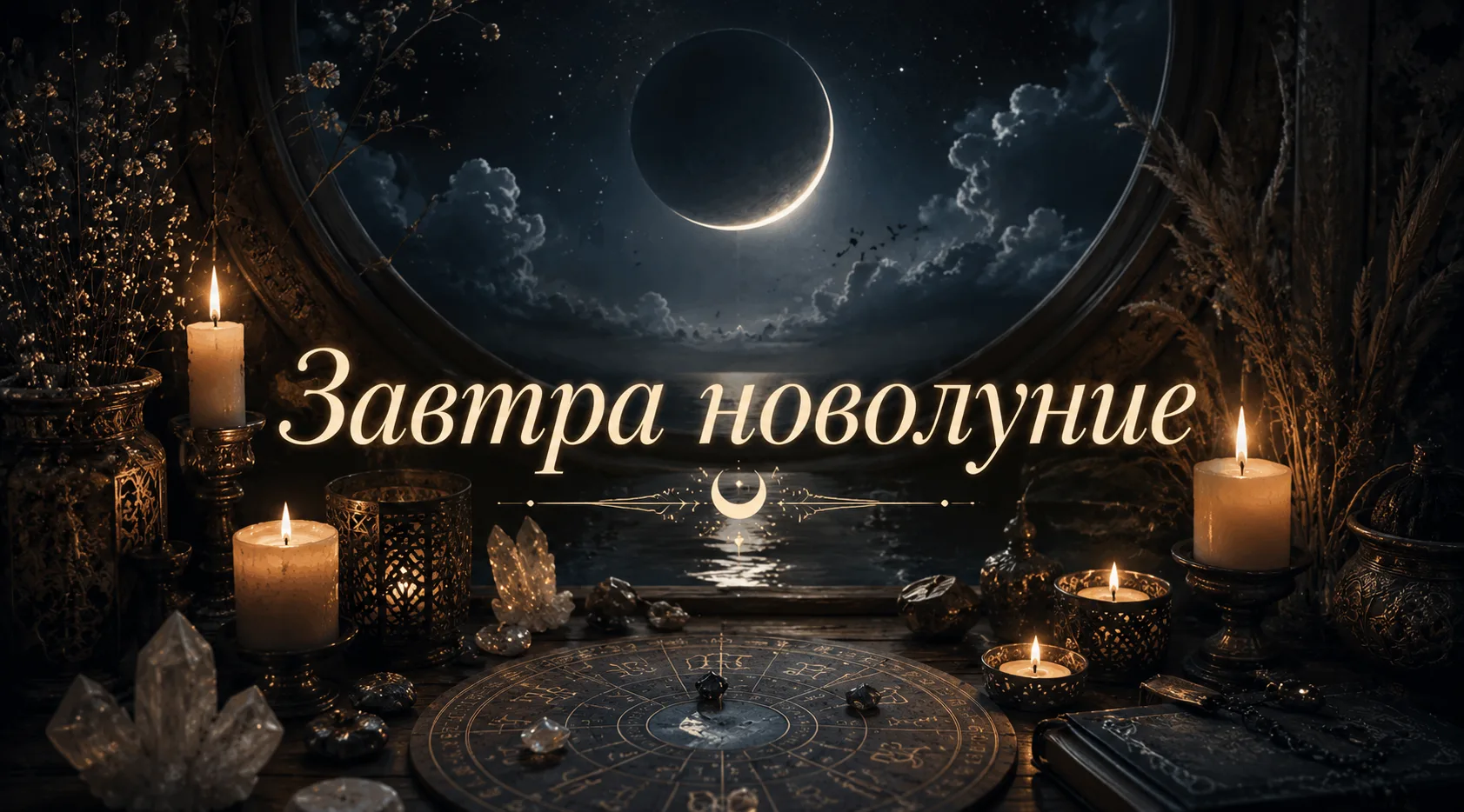🌑 Завтра новолуние