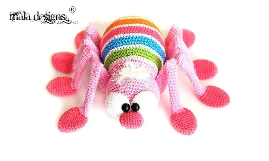 Радужные пауки 🕷️
Автор: Мala designs
Перевод: Лидия Гуреева

Вязание без границ 🌸
 
Наша группа в