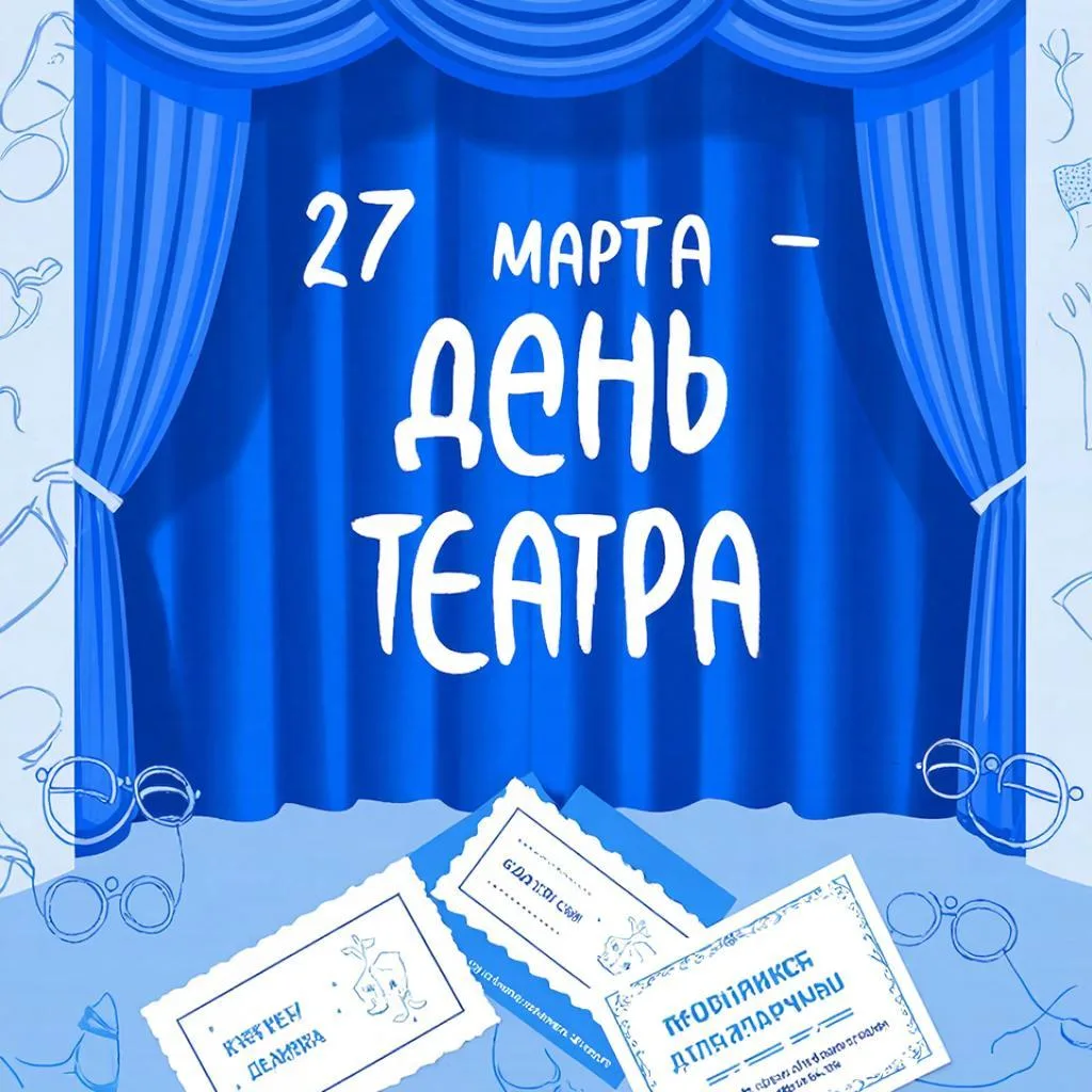 🎭 27 марта: день, когда взрослые снова становятся детьми