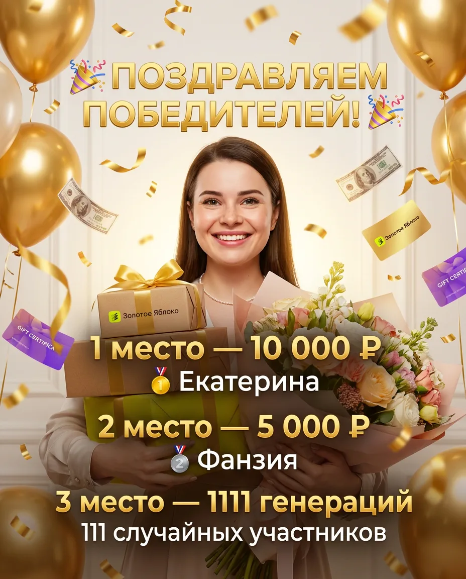 🎉 ИТОГИ РОЗЫГРЫША! 🎉