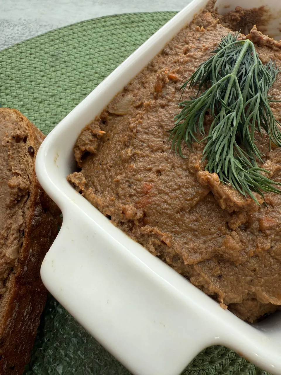 Домашний паштет из куриной печени