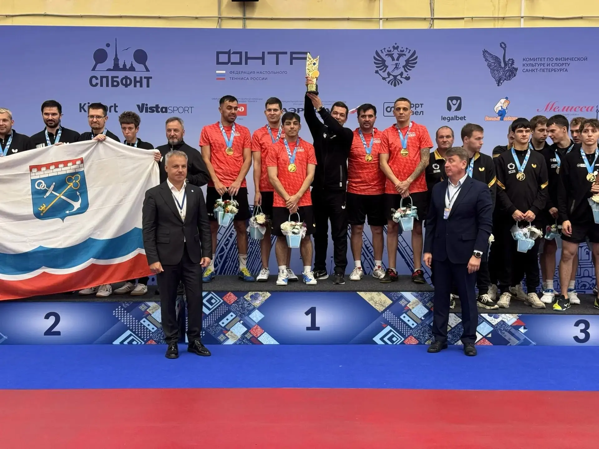 🏓 Сборные Татарстана — на пьедестале Кубка России
