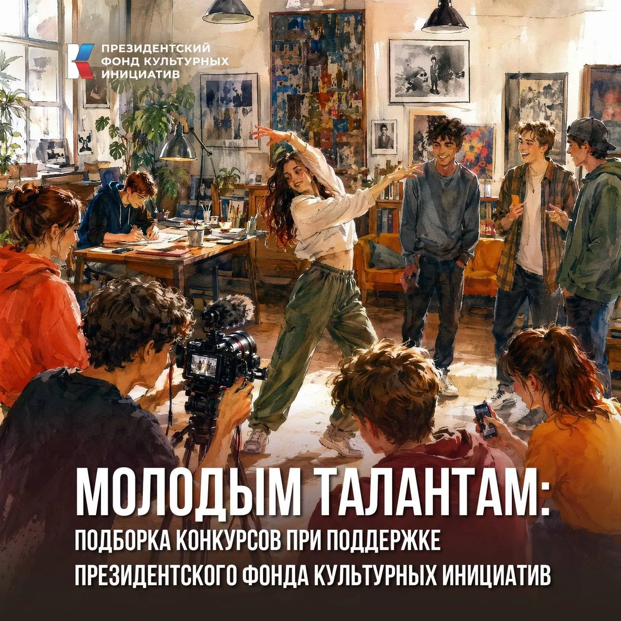 Молодым, талантливым и ищущим себя: пять конкурсных отборов при поддержке Президентског...