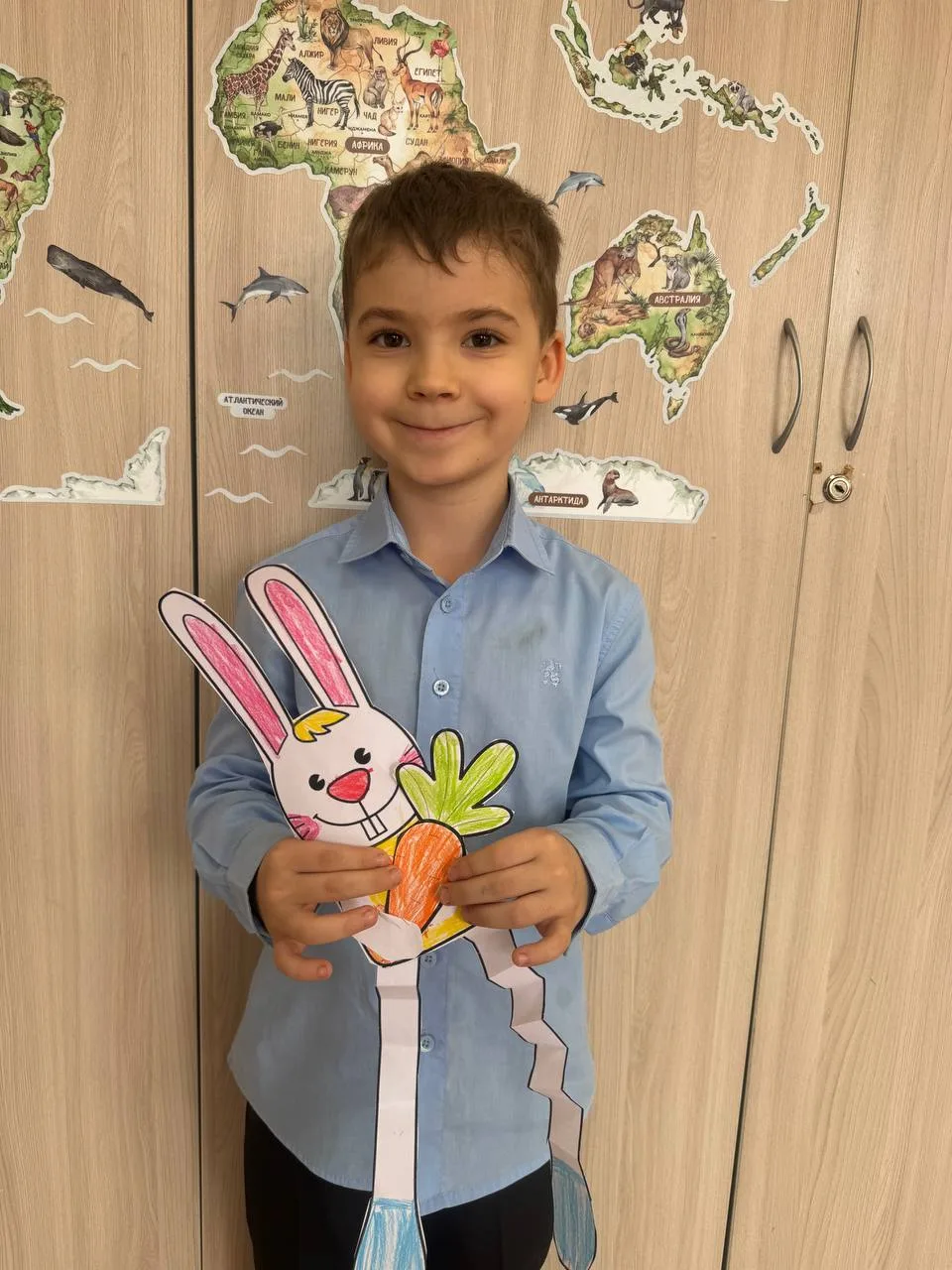 Какие очаровательные зайки получились у ребят из 1А класса. Настоящее маленькое чудо!  У каждого зай