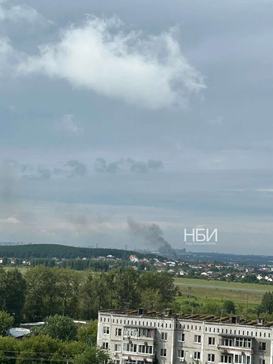 Что-то горит в Большом Истоке. Кадры с места происшествия покажем совсем скоро.