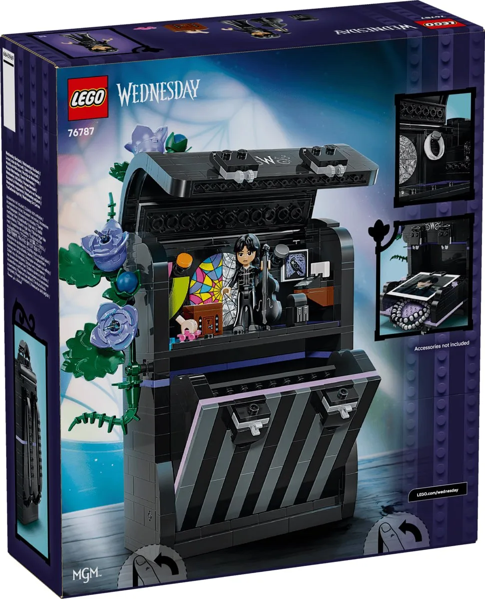 🖤 LEGO анонсировала набор по «Уэнздэй».