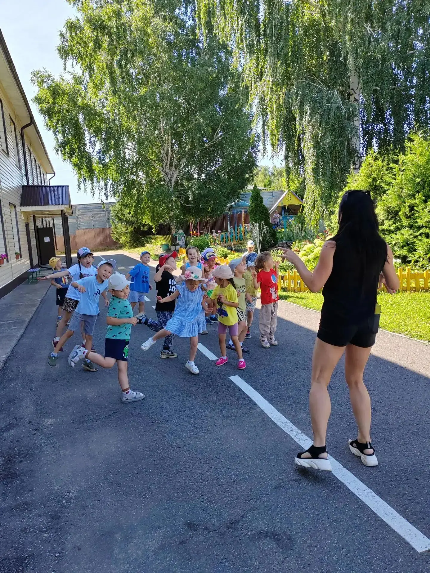 Август набирает обороты, погода чудесная, лето продолжается! И в МБДОУ "Верхнеуслонский...