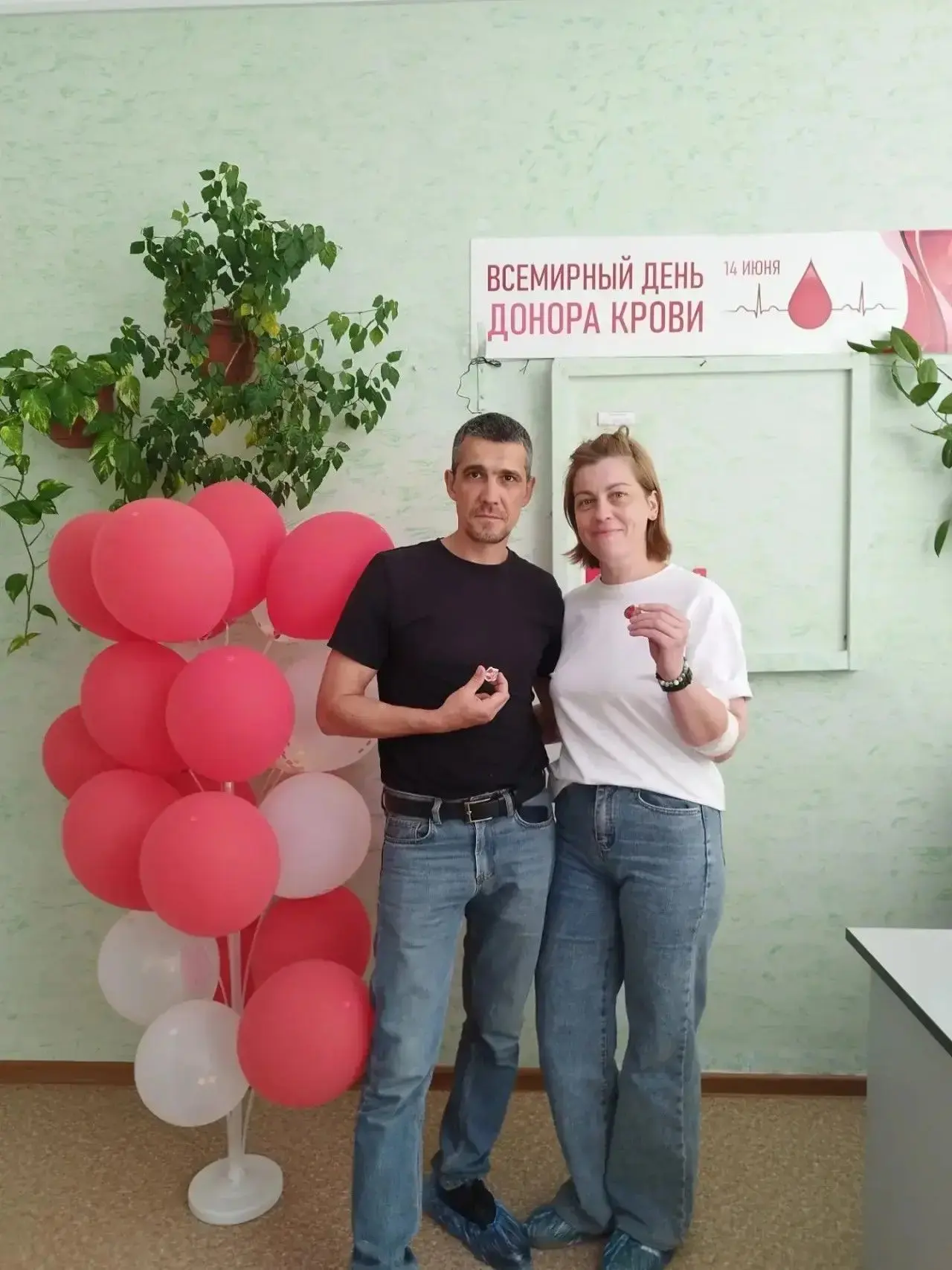 ❗️г.Усть - Илимск.
🩸Супруги Черепко Игорь и Маргарита приняли участие в акции "Семейный Код Донора"