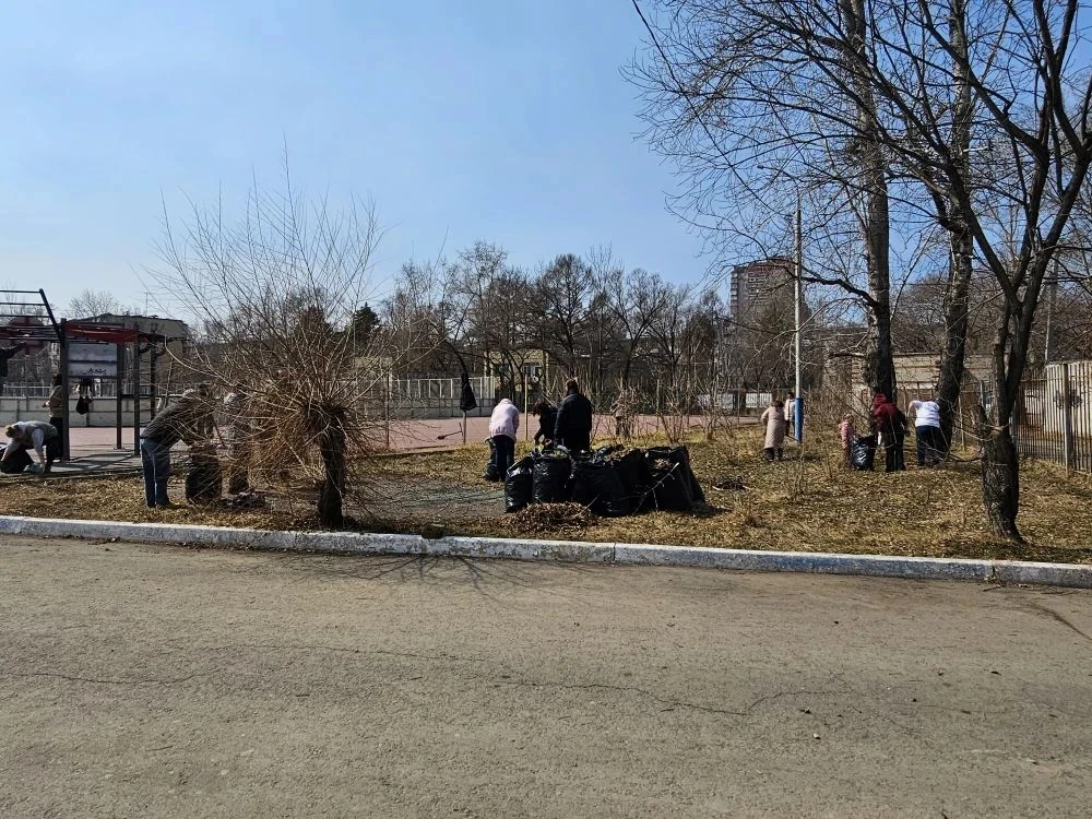 🌿 В городе стартовал двухмесячник по санитарной уборке и благоустройству!🌿