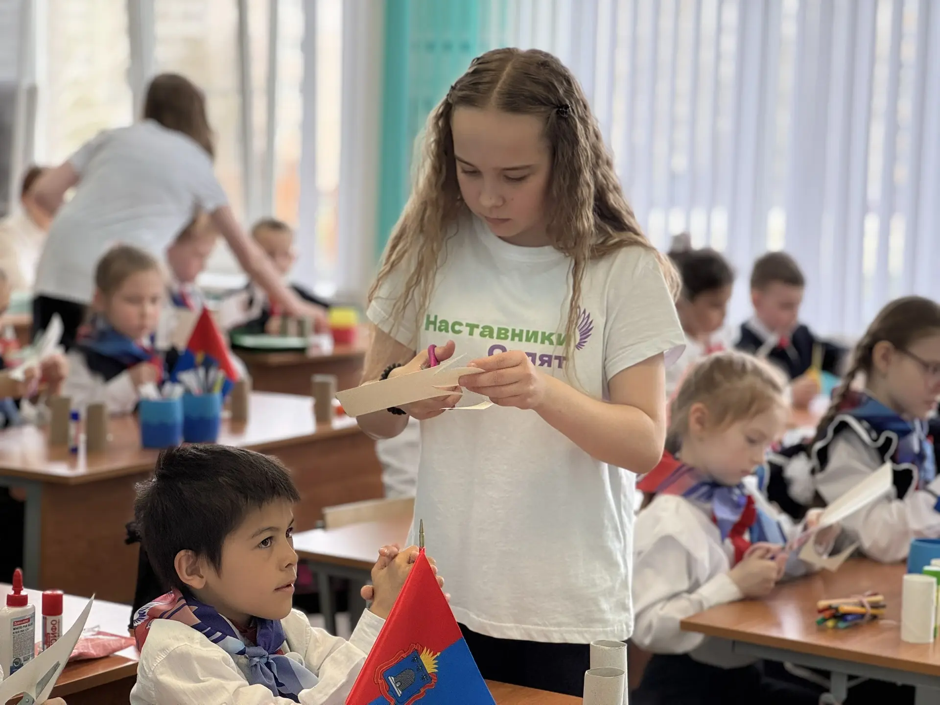 🙌🌱В рамках освоения трека «Орленок-Эколог» учащиеся 1 А вместе с классным руководителем Набиулиной А