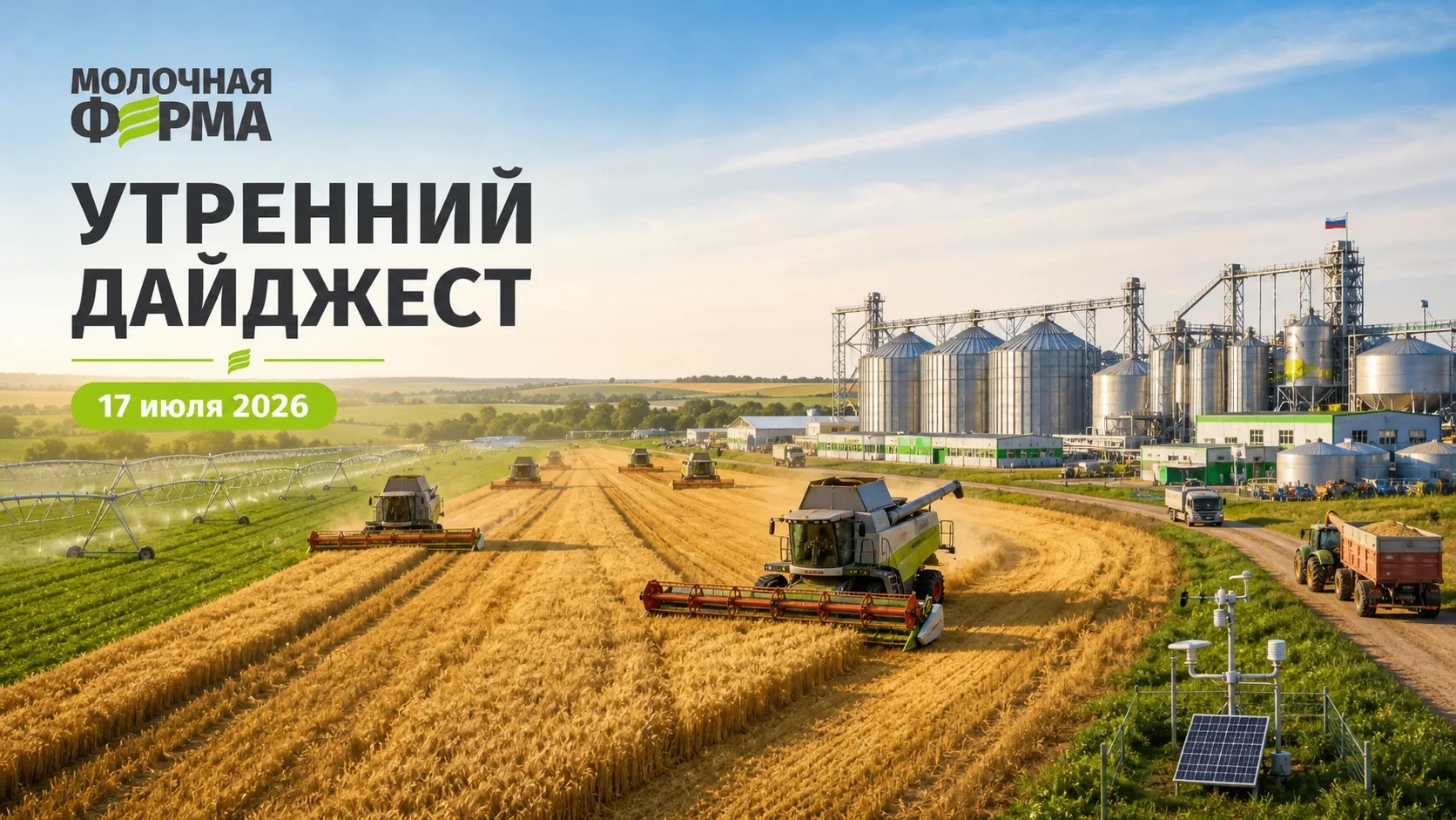 📢 Утренний дайджест АПК.