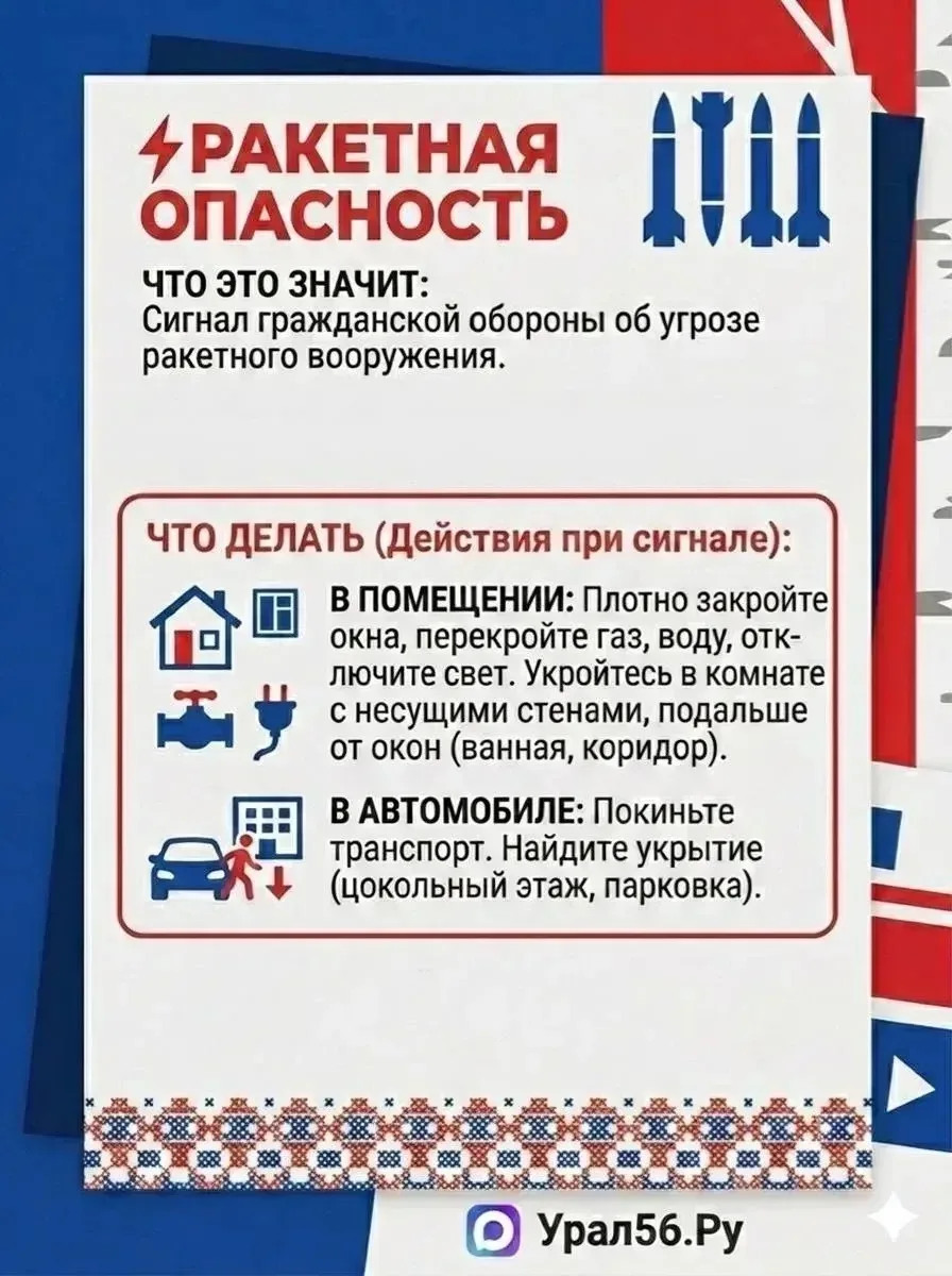 ⚡️Ракетная опасность: что это значит и что делать?