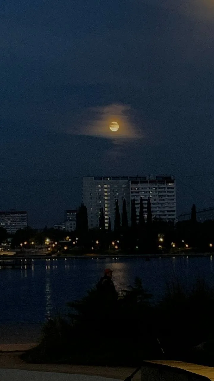 Лунный вечер в Гольяново 🌙
