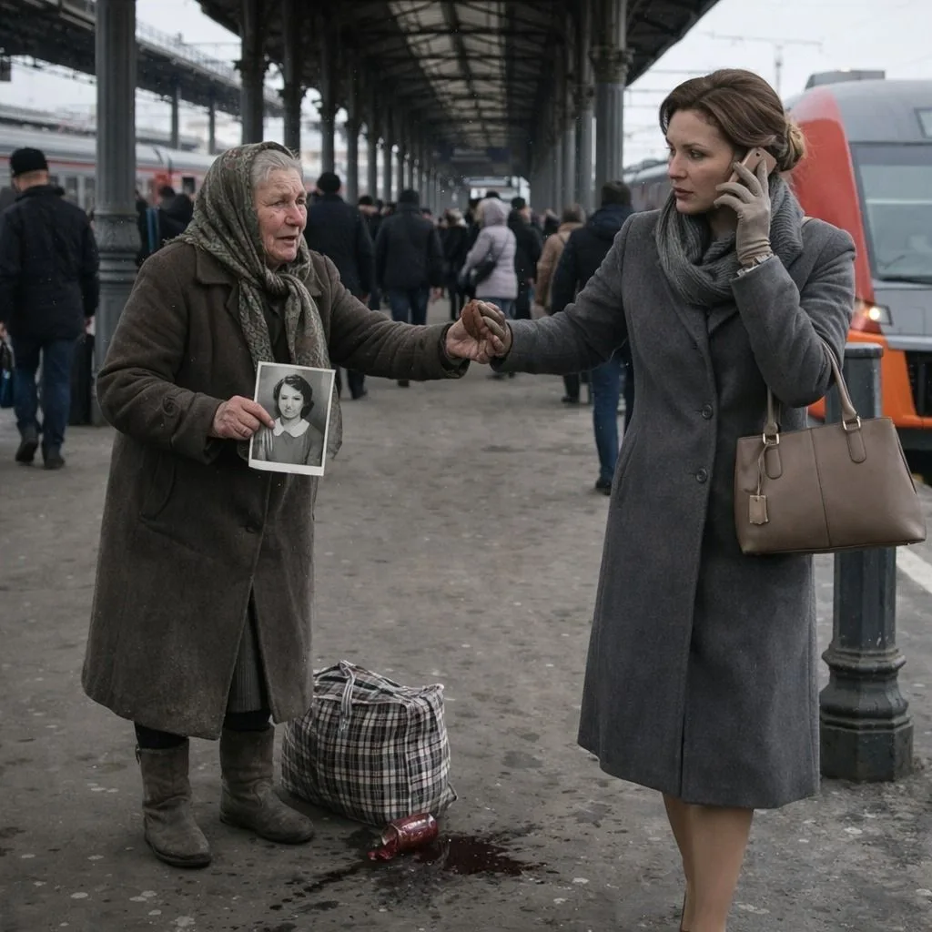 "Светочка, доченька, это я!" Женщина брезгливо отпрянула, оглядела плохо выглядевшую ст...