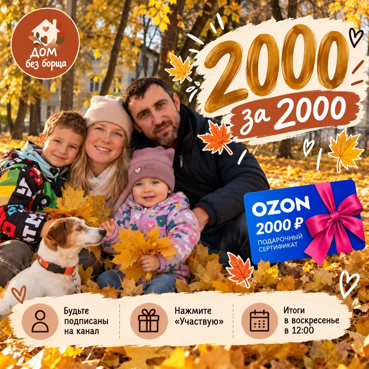🎁 РОЗЫГРЫШ 2000 ₽