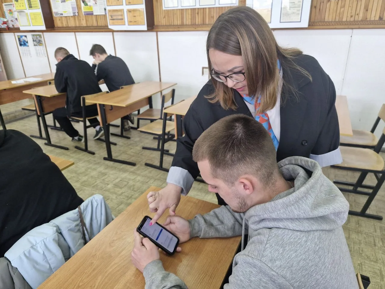 Сегодня в рамках проекта взаимодействия Центра карьеры колледжа и Кадровый центр по Вел...